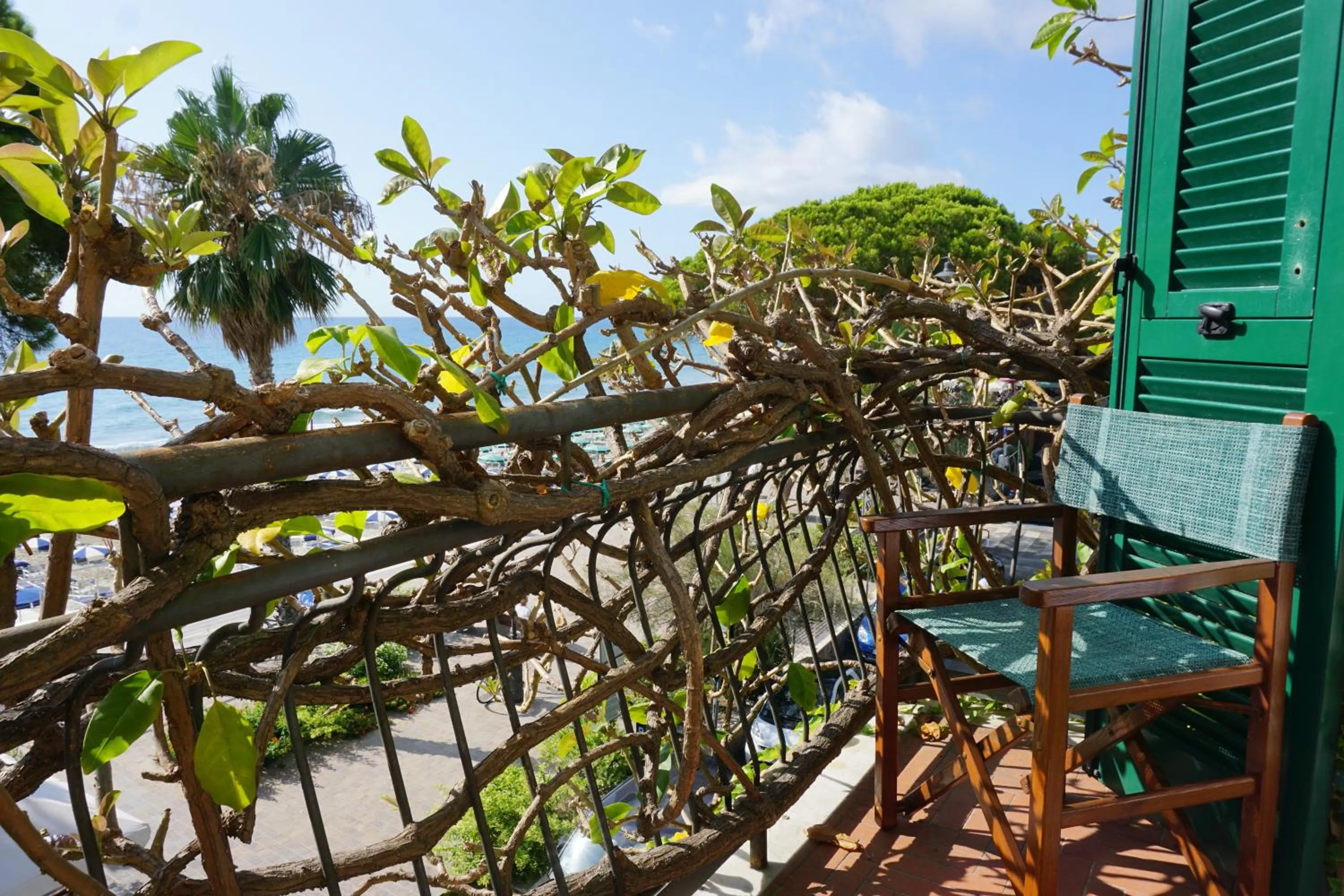Balcony/Terrace in Hotel Beau Rivage
