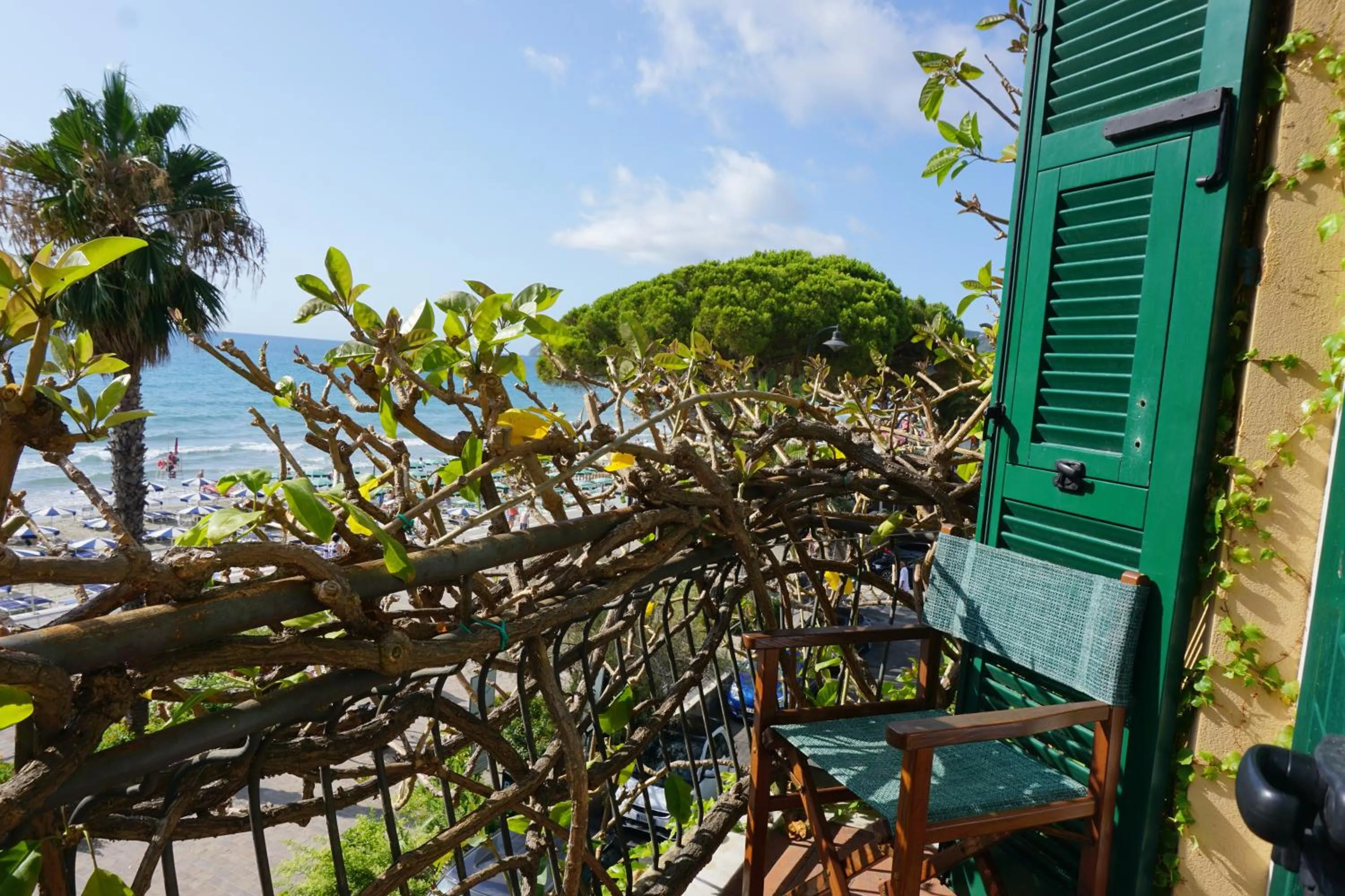 Balcony/Terrace in Hotel Beau Rivage