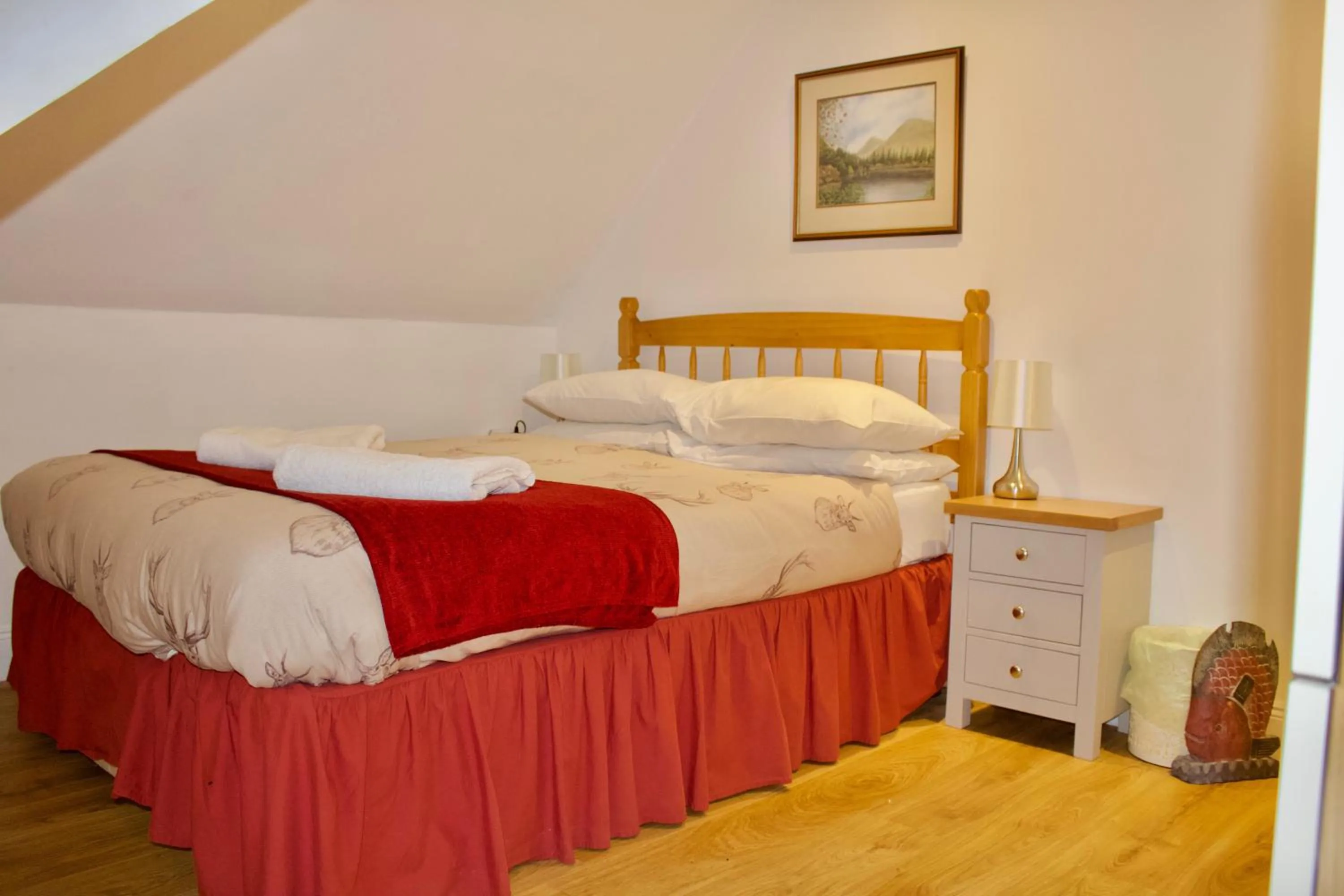 Bed in The Boathouse