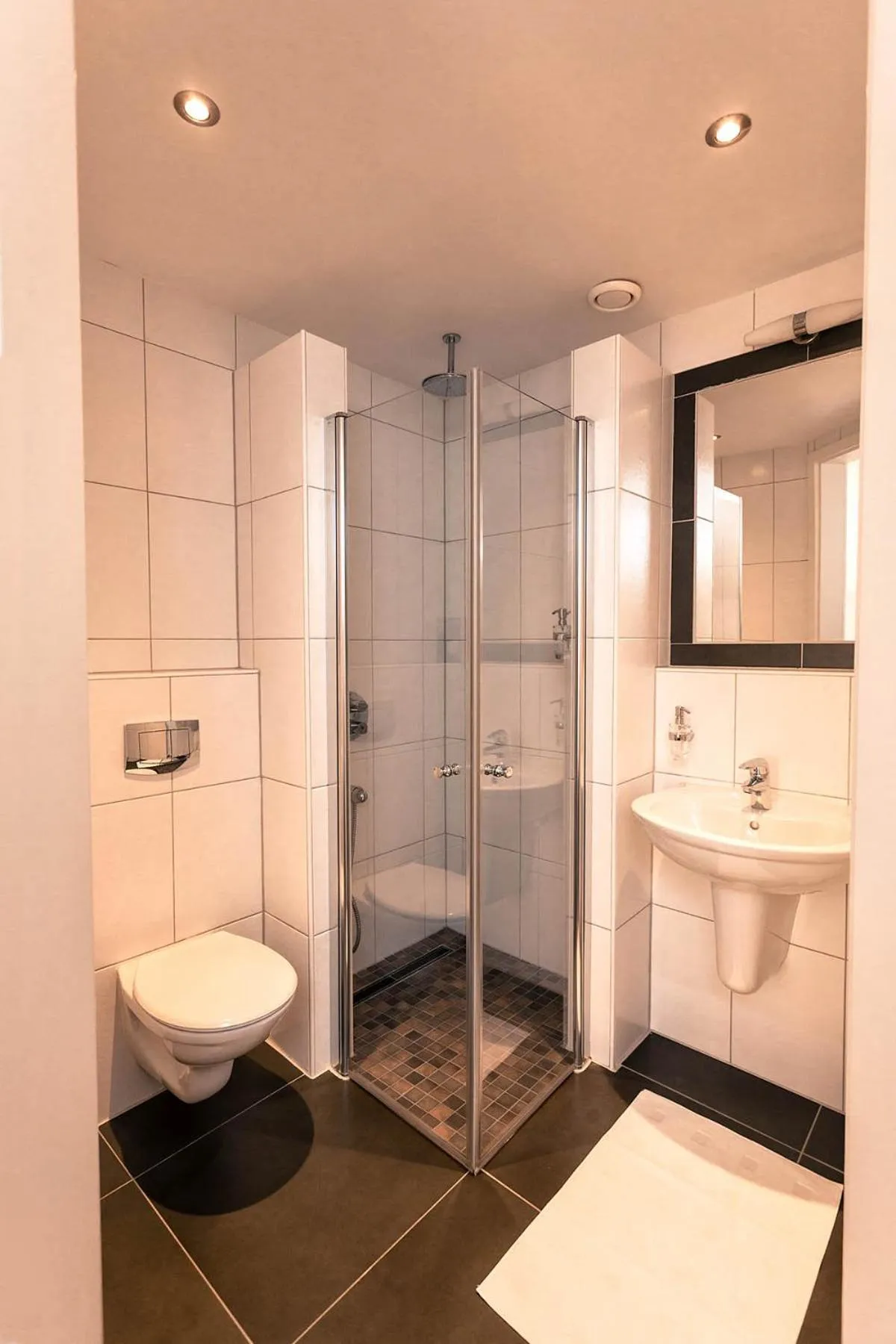 Shower in Bed & Breakfast El Manso