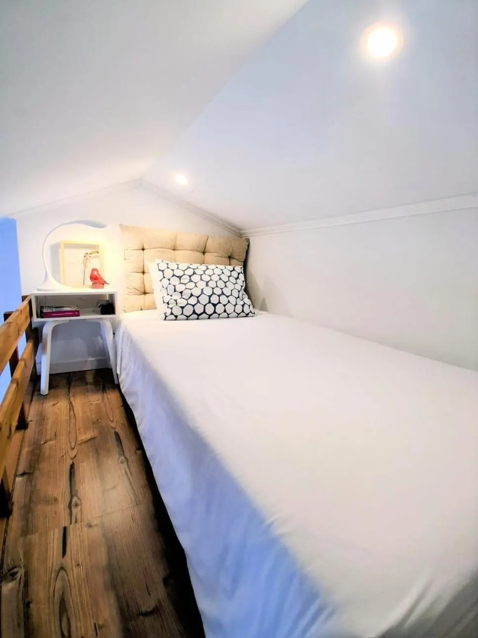 Bed in Porto Pim Guest House