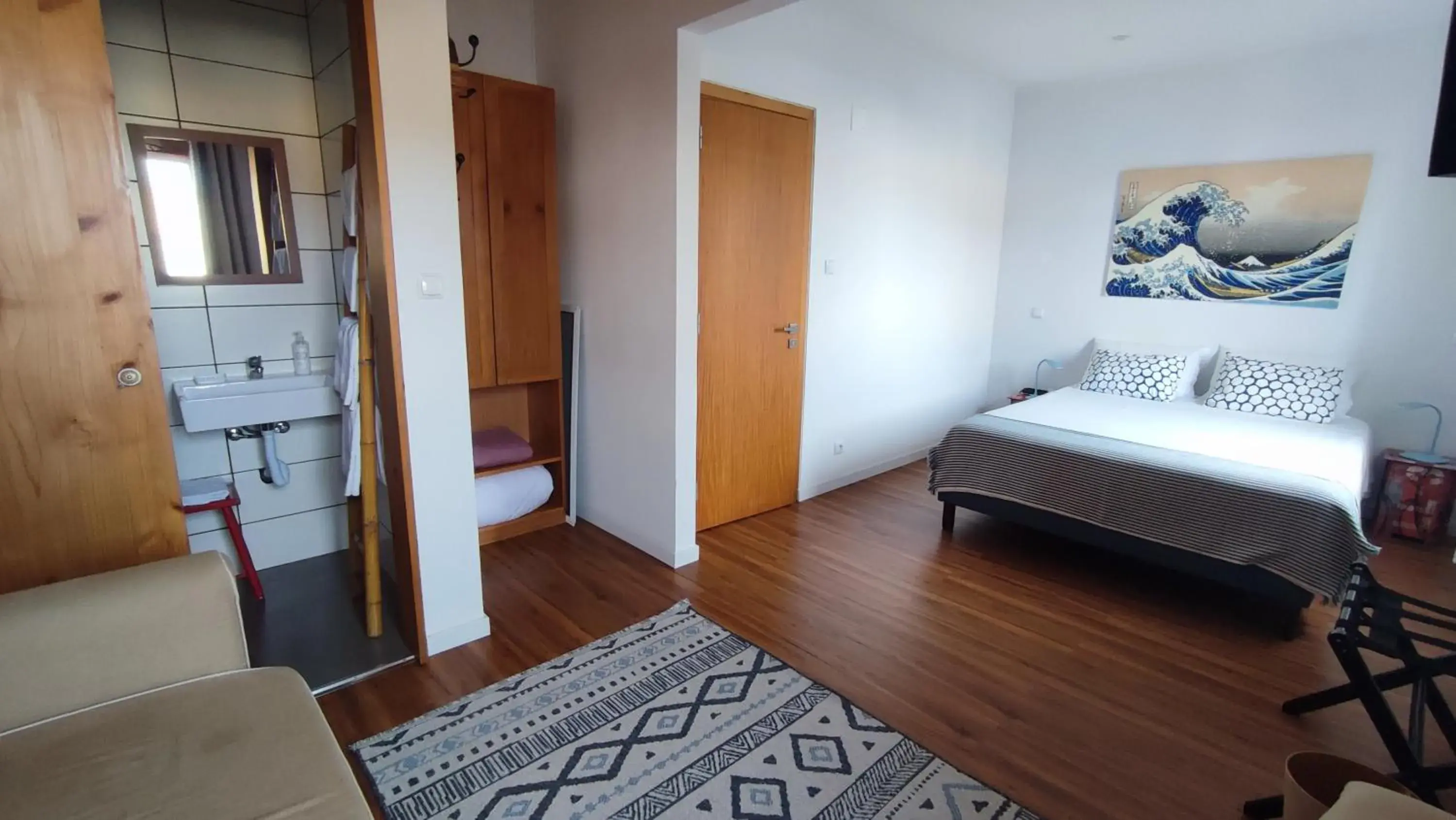 Double Room with Private Bathroom in Porto Pim Guest House Double Room with Private Bathroom in Porto Pim Guest House