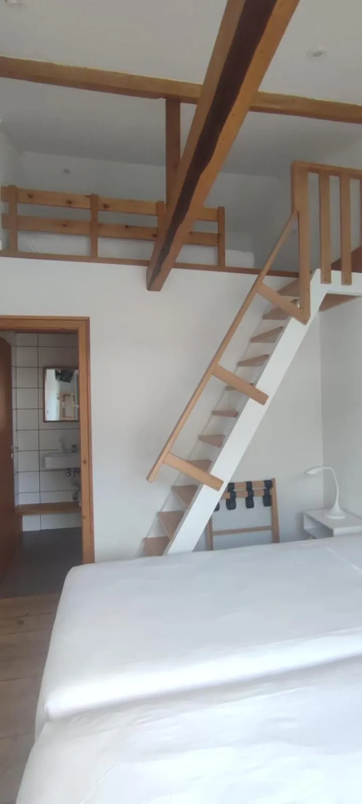 Bed in Porto Pim Guest House