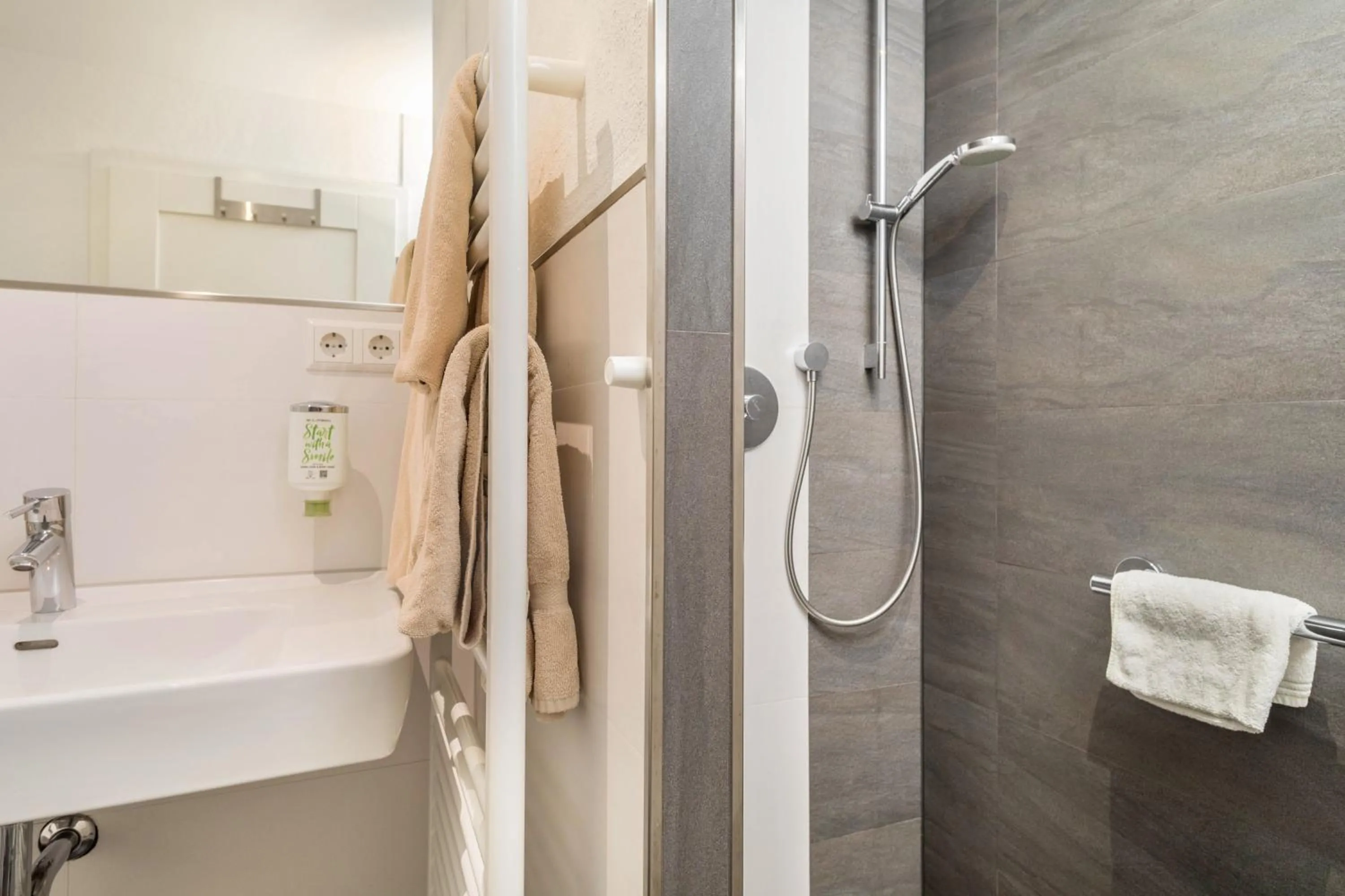 Bathroom in Obst- Ferienhof Ragg