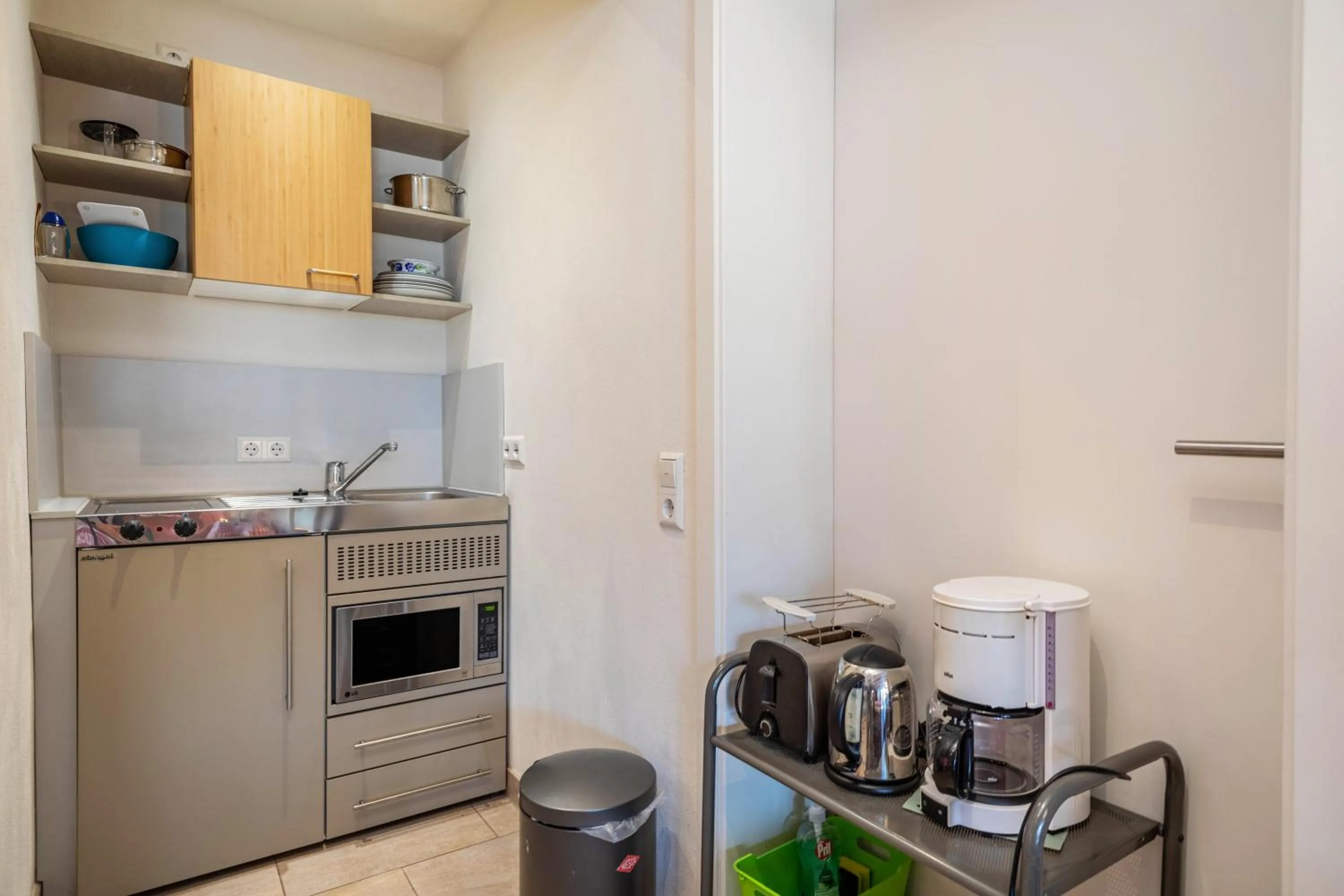 Kitchen or kitchenette in Obst- Ferienhof Ragg