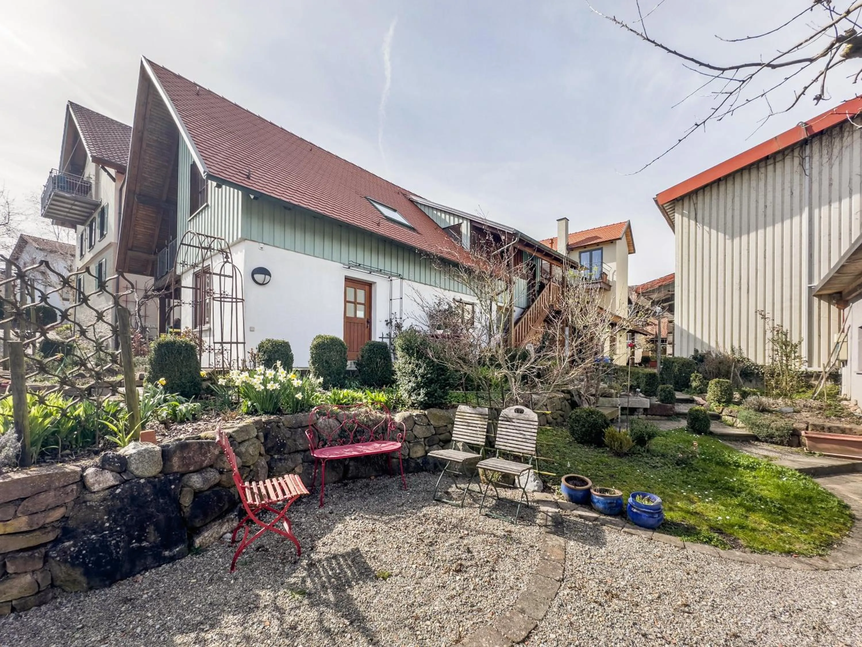 Property building in Obst- Ferienhof Ragg