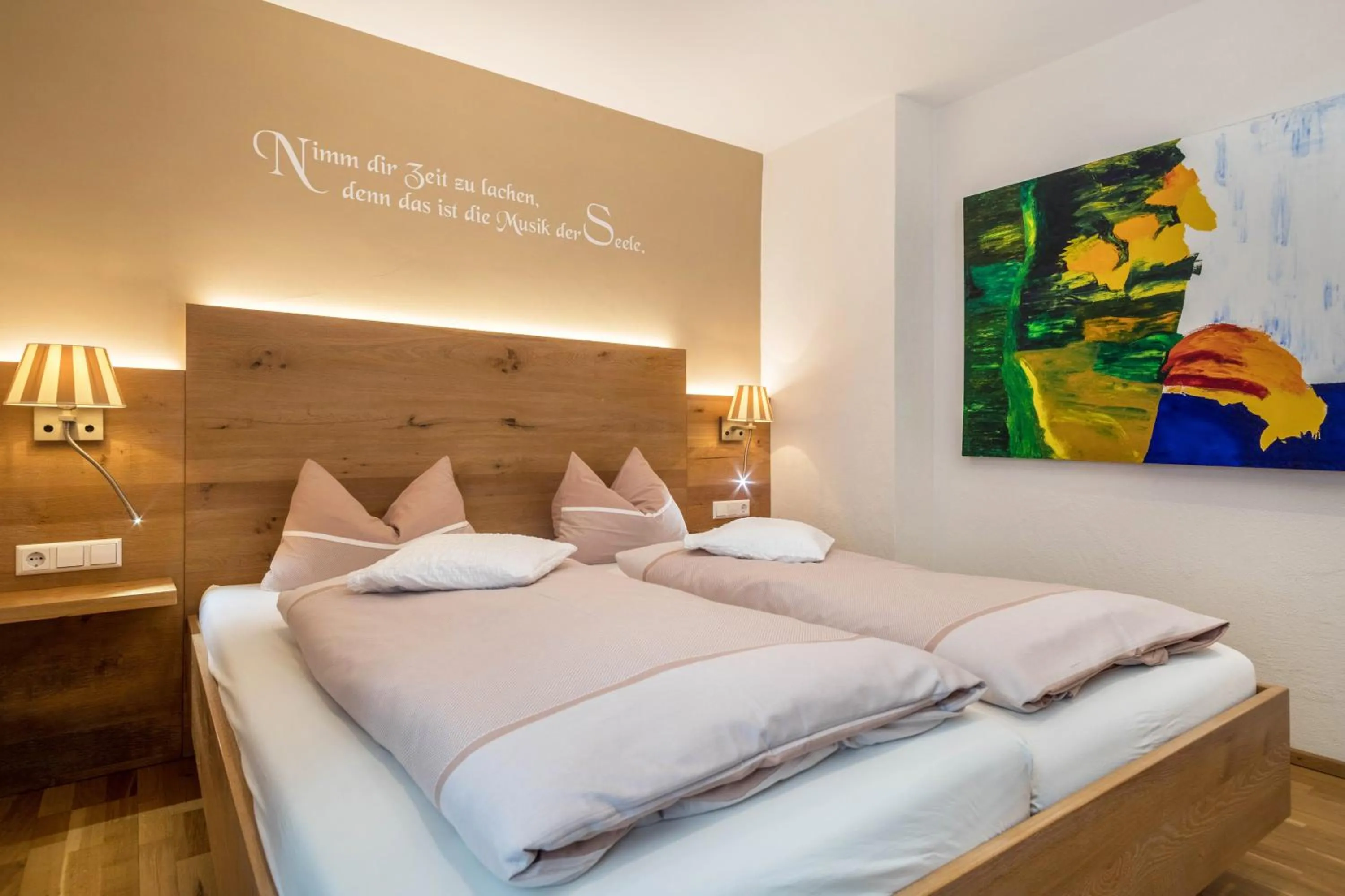Living room, Bed in Obst- Ferienhof Ragg