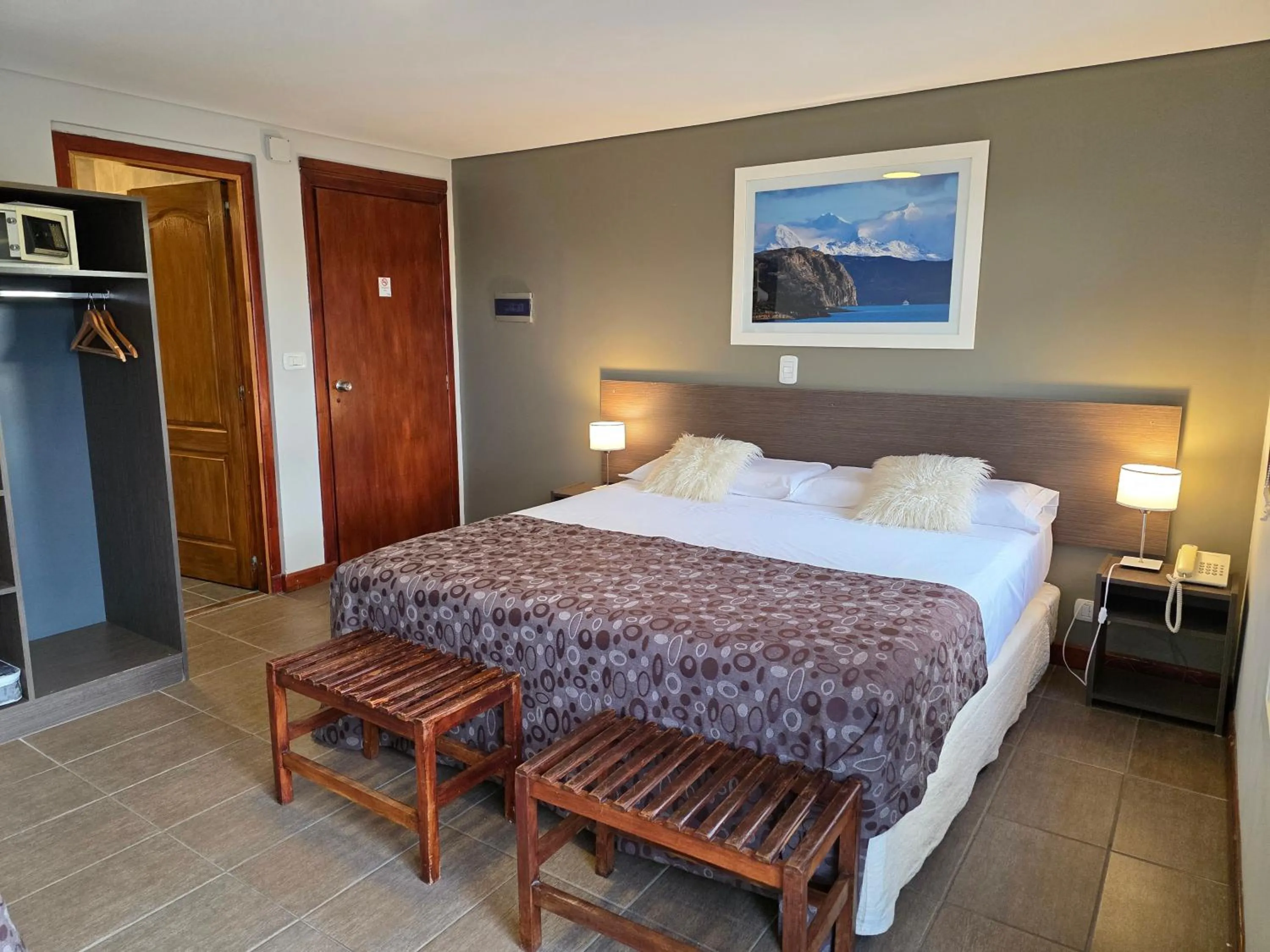 Bed in Hosteria Puerto San Julian