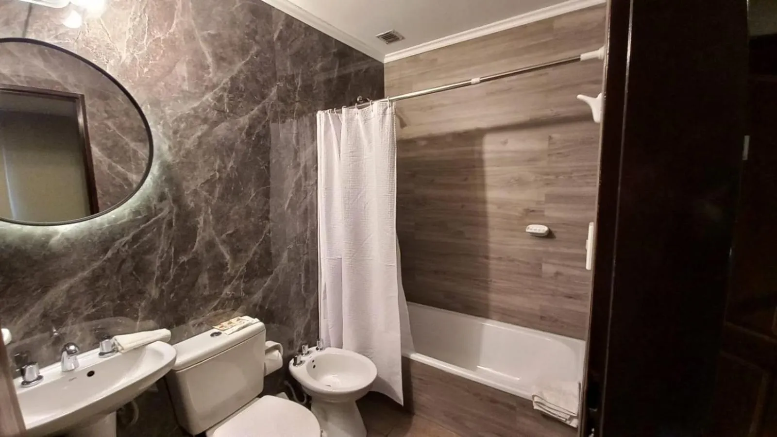 Bathroom in Hosteria Puerto San Julian