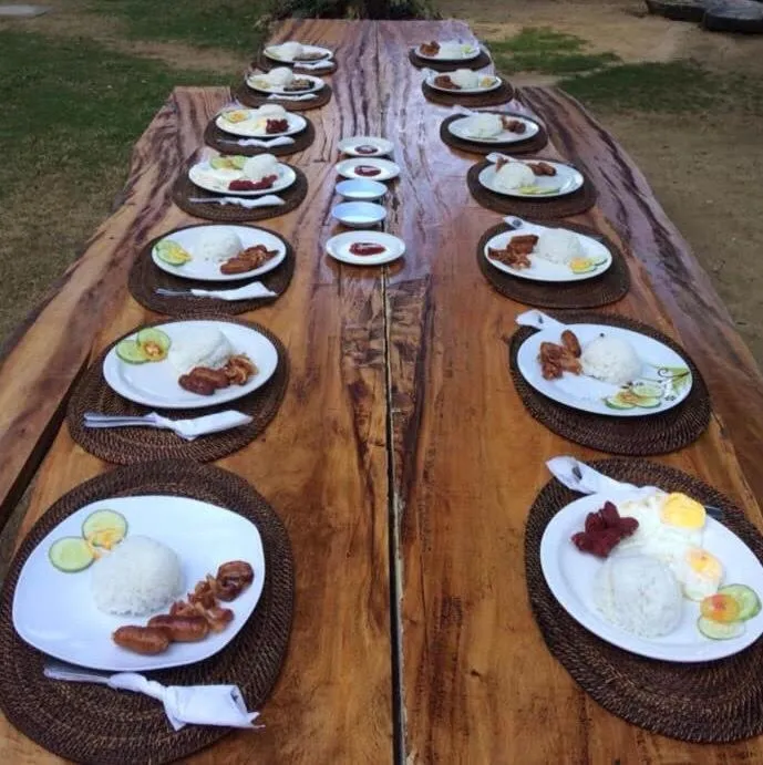 Garden in White Beach Front and Cottages