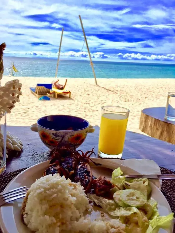 Food and drinks in White Beach Front and Cottages Food and drinks in White Beach Front and Cottages