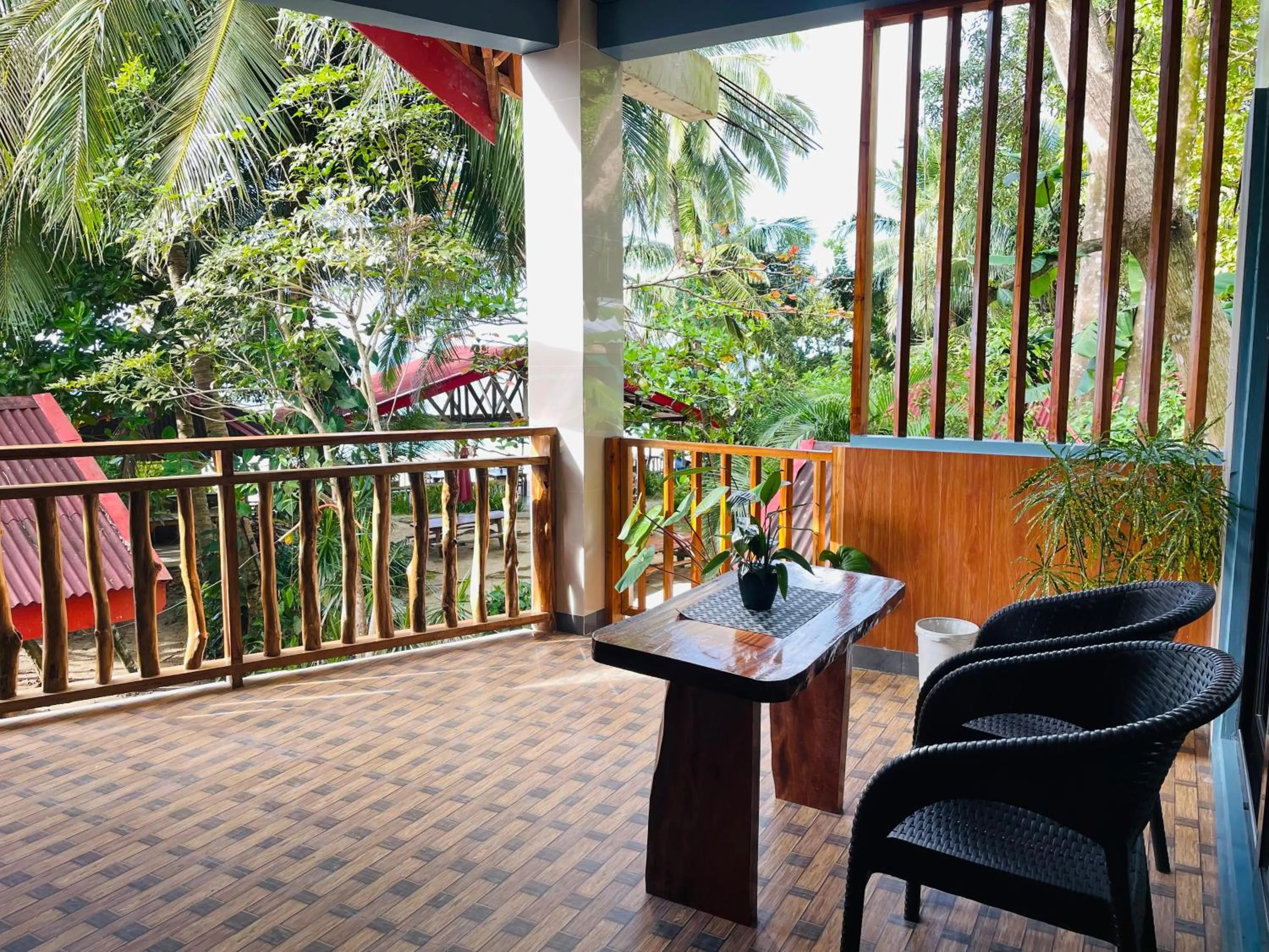 View (from property/room) in White Beach Front and Cottages