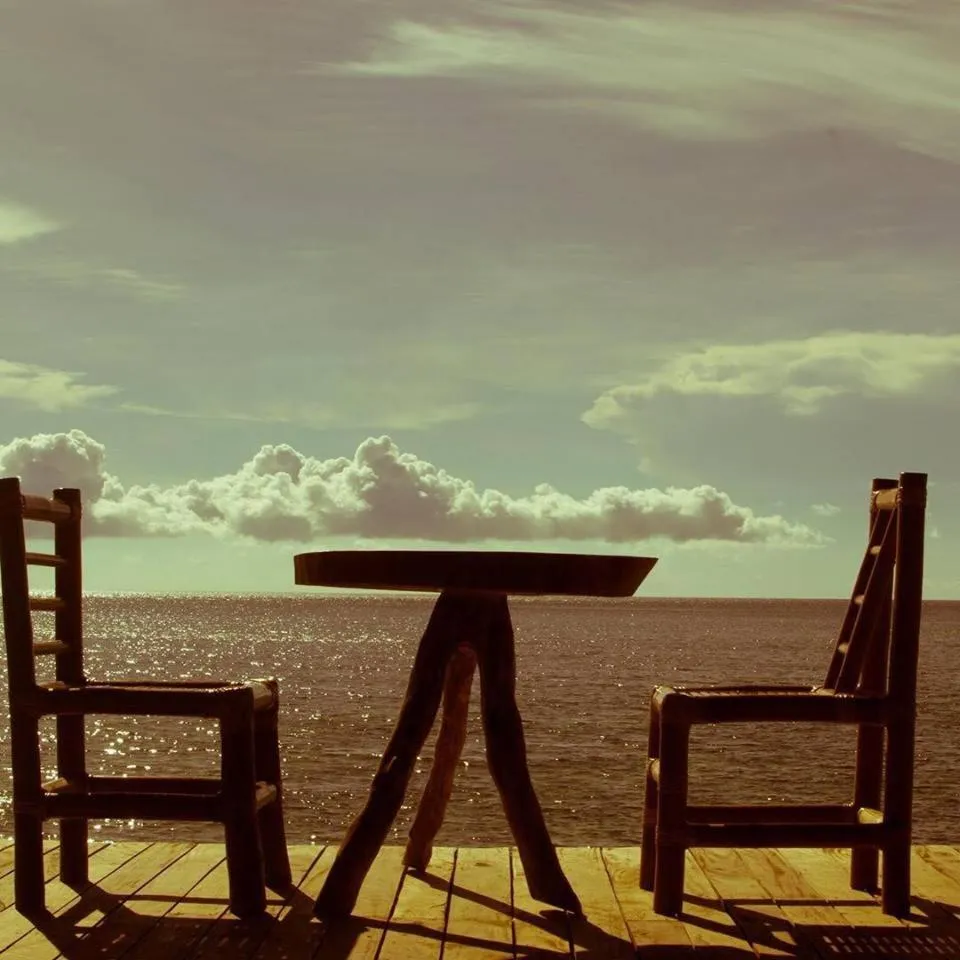 Lobby or reception in White Beach Front and Cottages