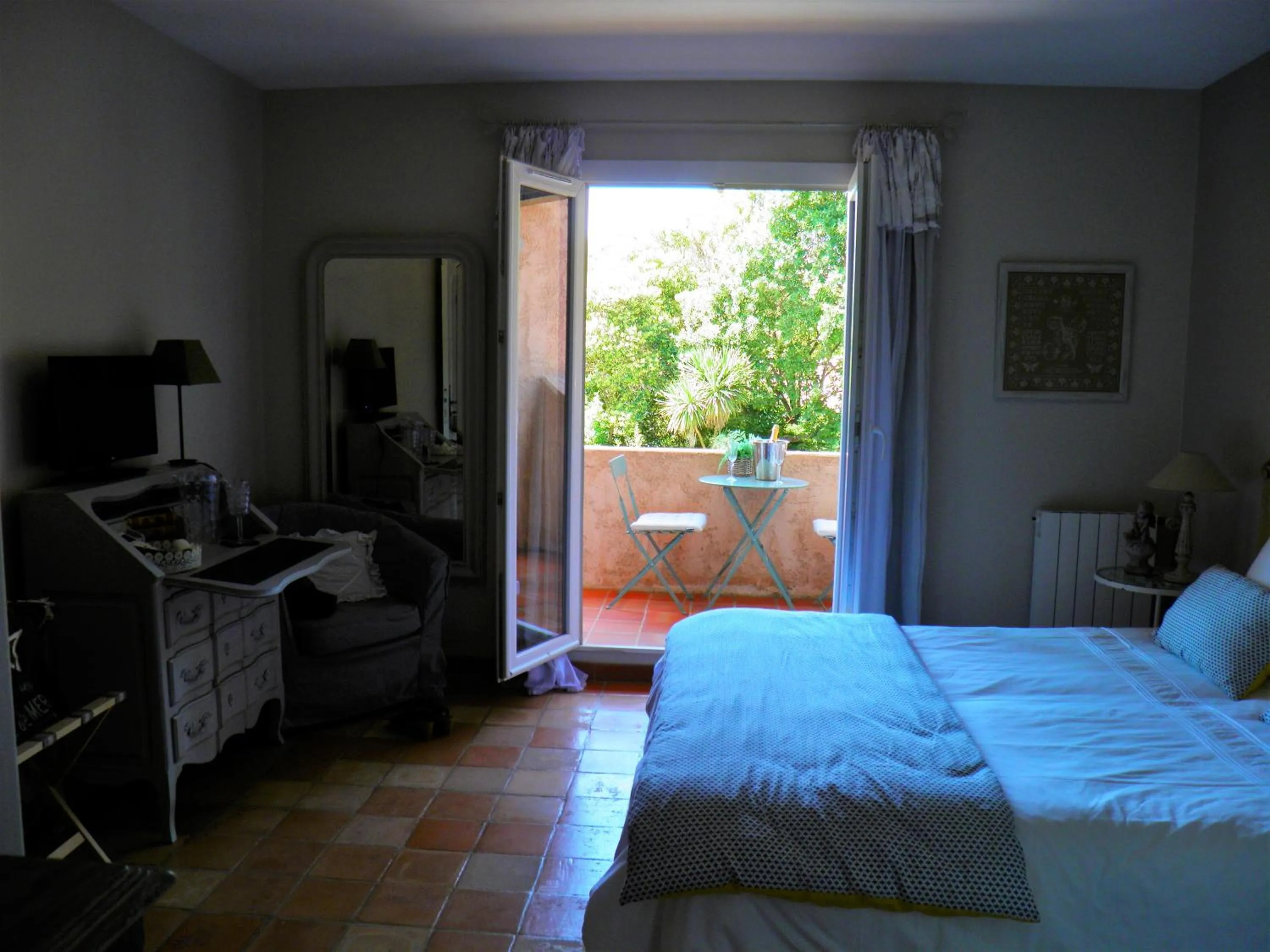 Bed in La Bastide du Bouchou