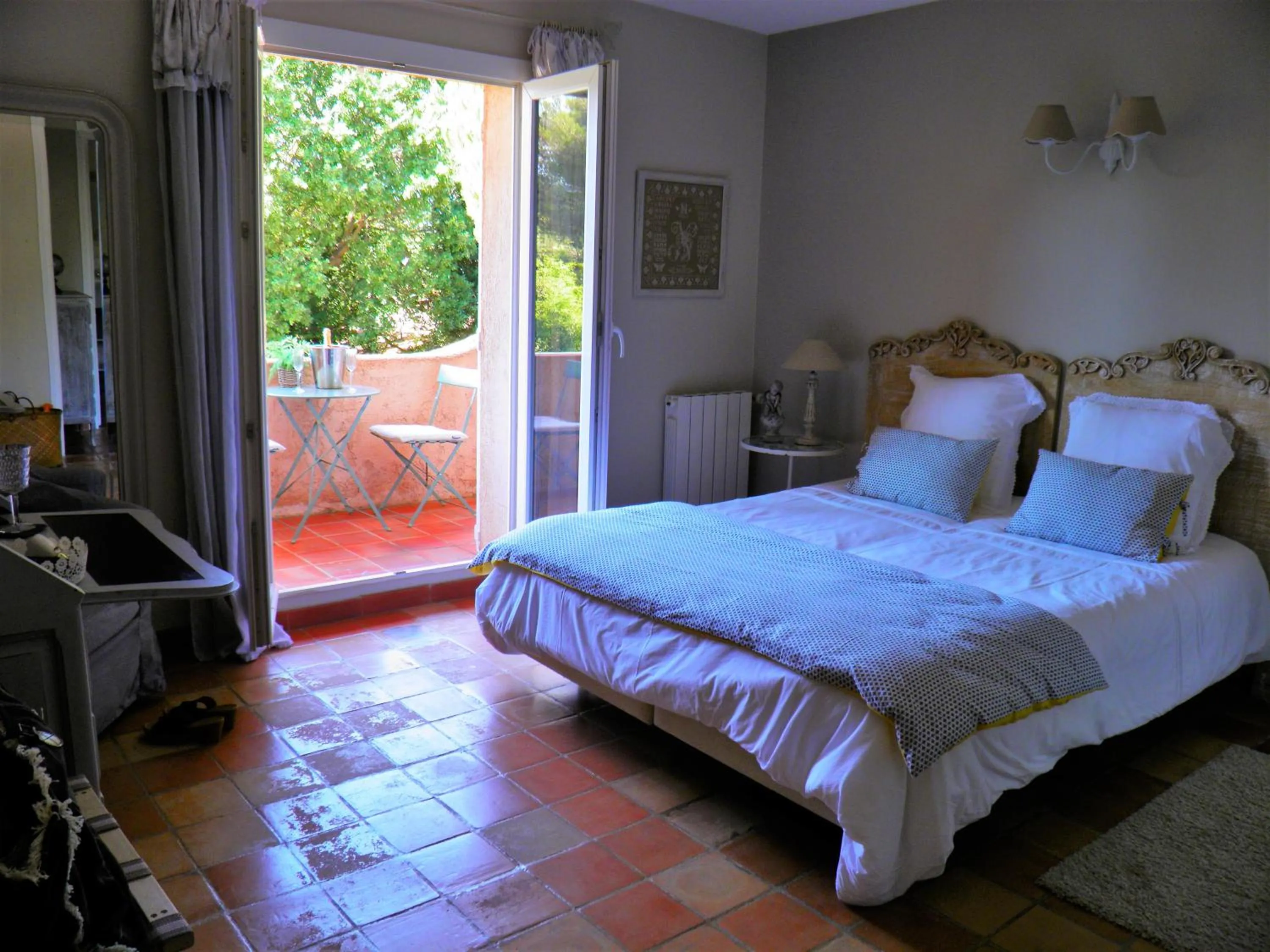 Bed in La Bastide du Bouchou