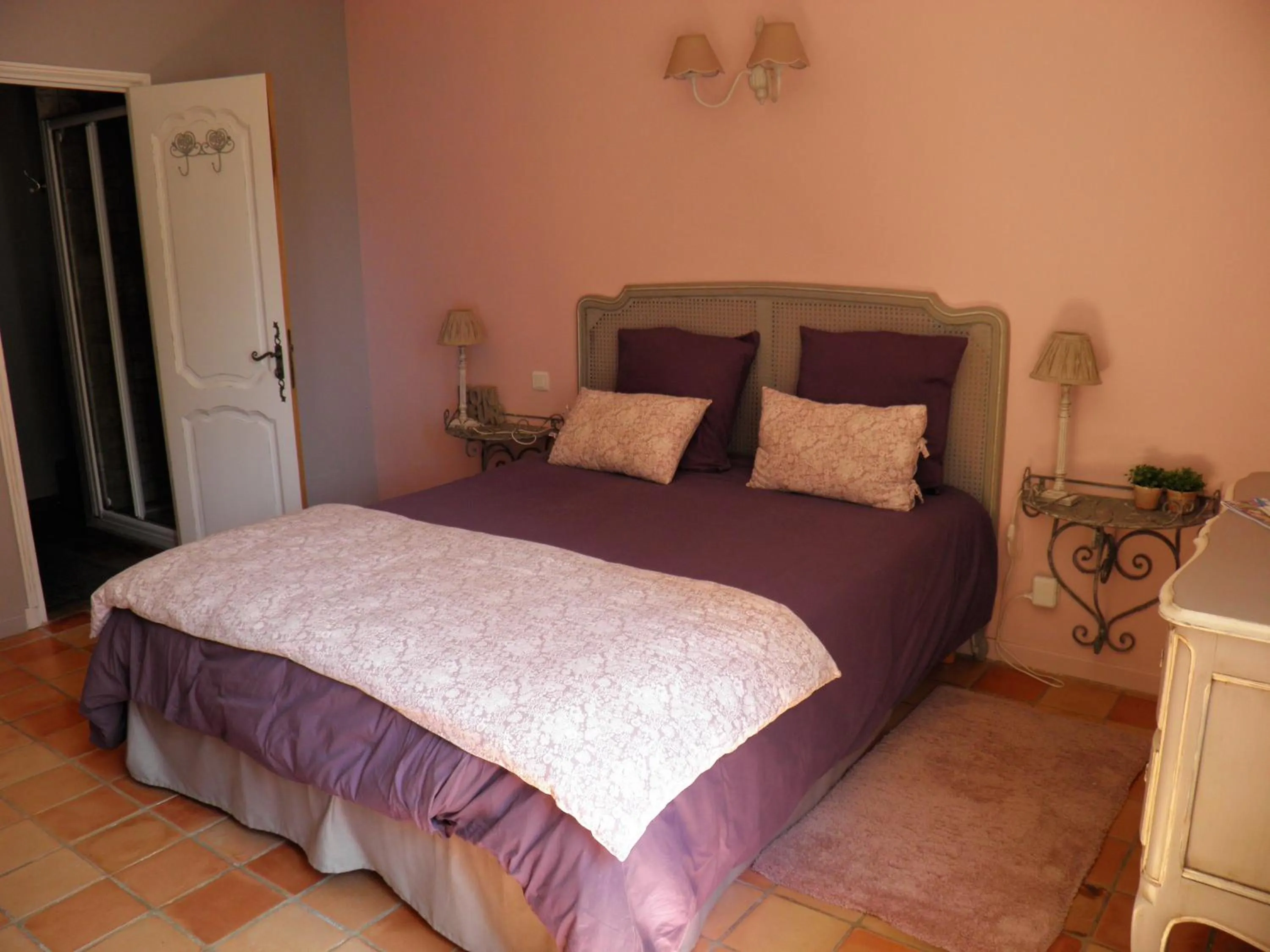 Bed in La Bastide du Bouchou