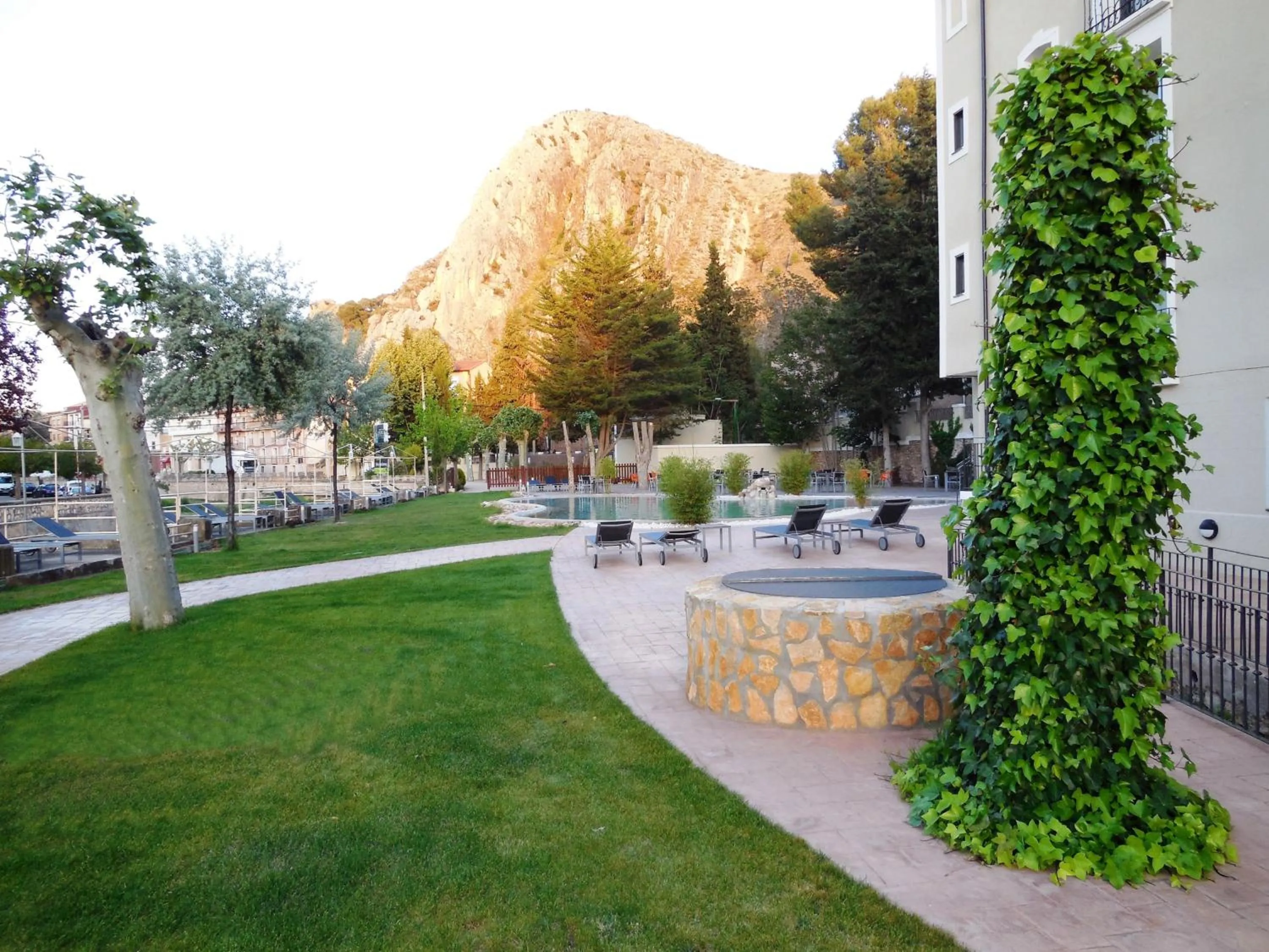 Garden in Hotel Balneario Alhama de Aragón