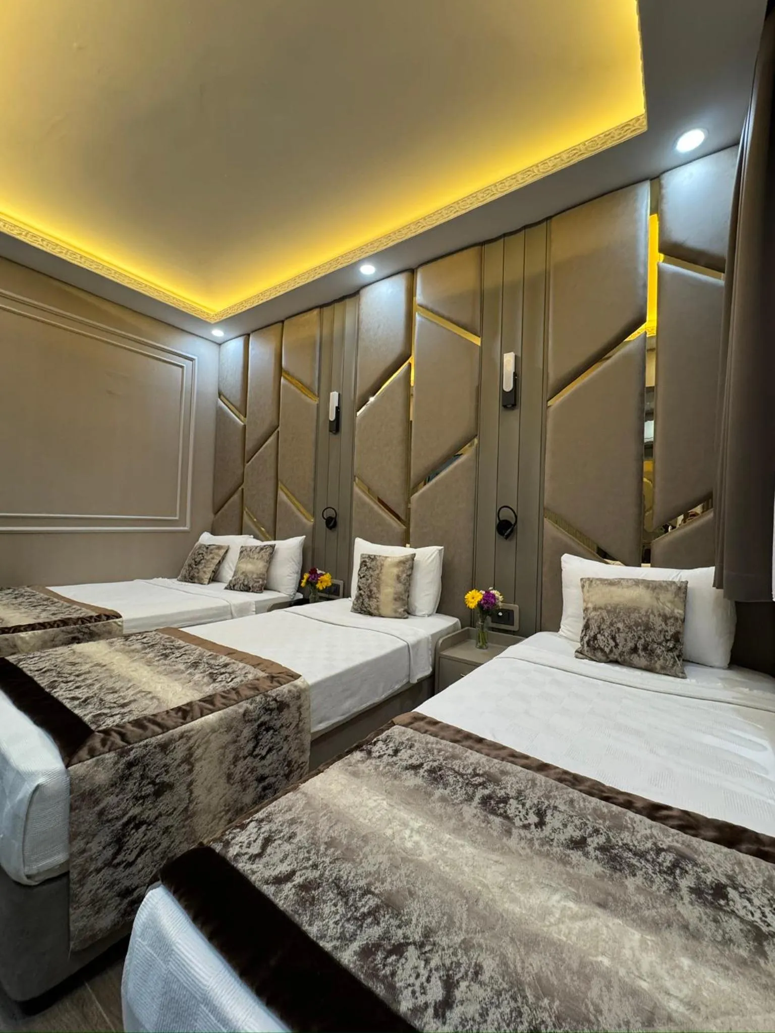 Bed in Best Nobel Hotel