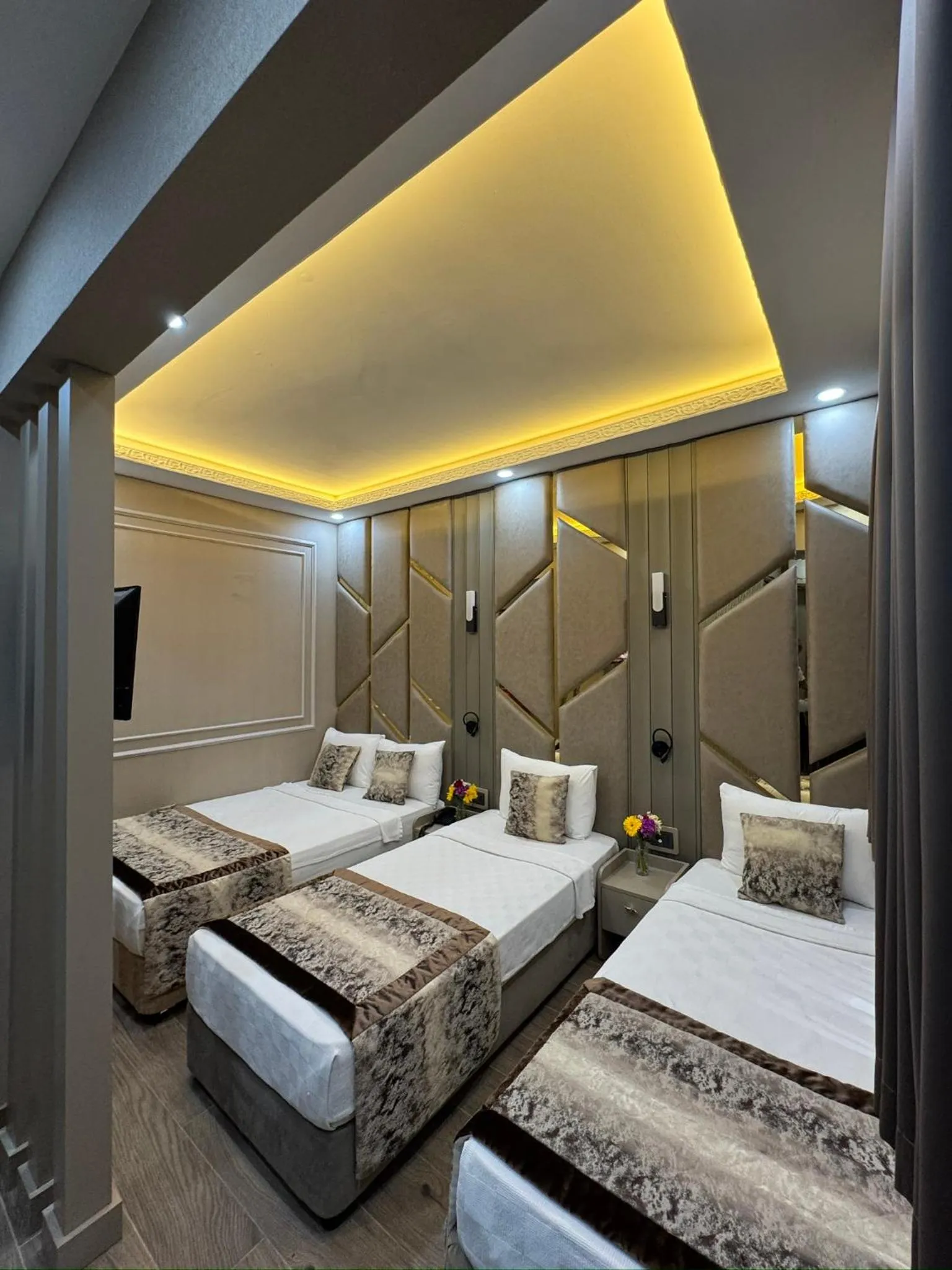 Bed in Best Nobel Hotel