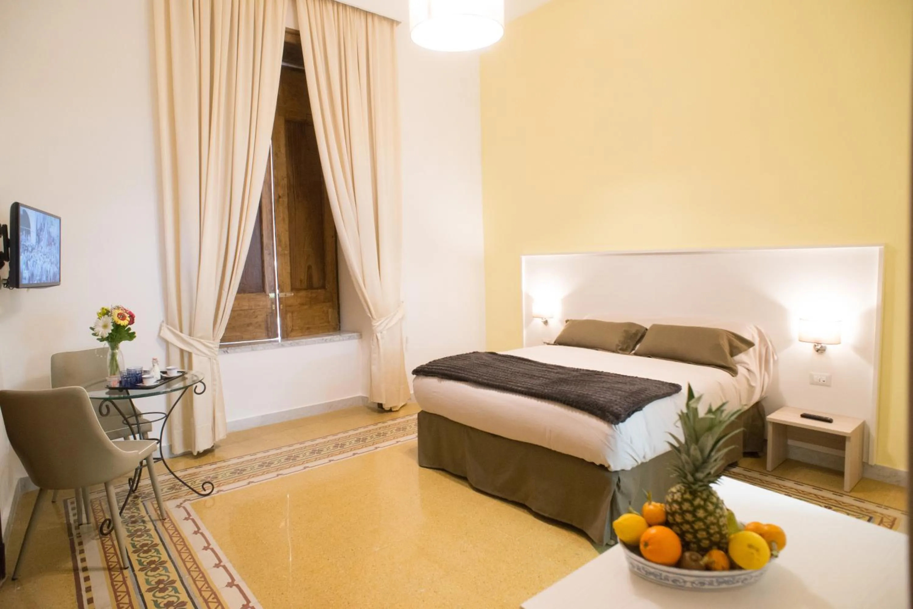 Bedroom, Bed in B&B Napolimilionaria Foria 242