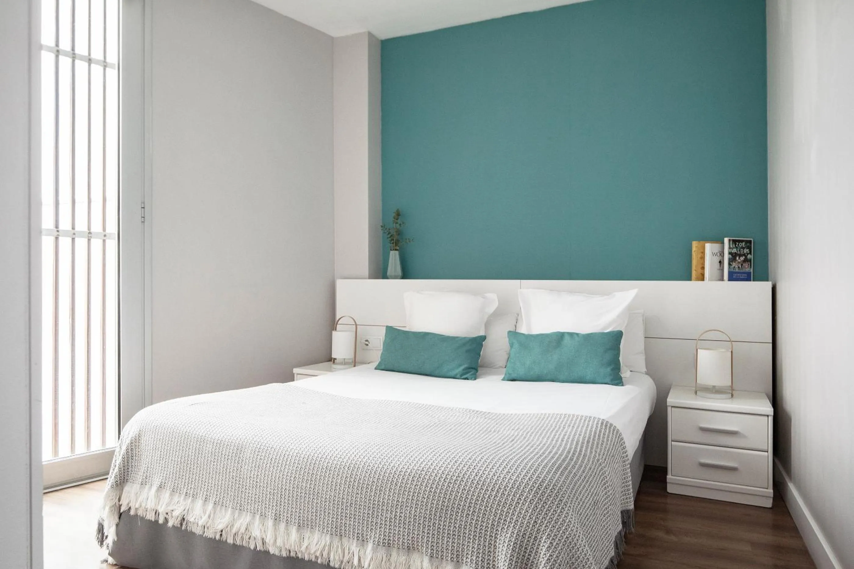 Bed in Feelathome Poblenou Beach Apartments