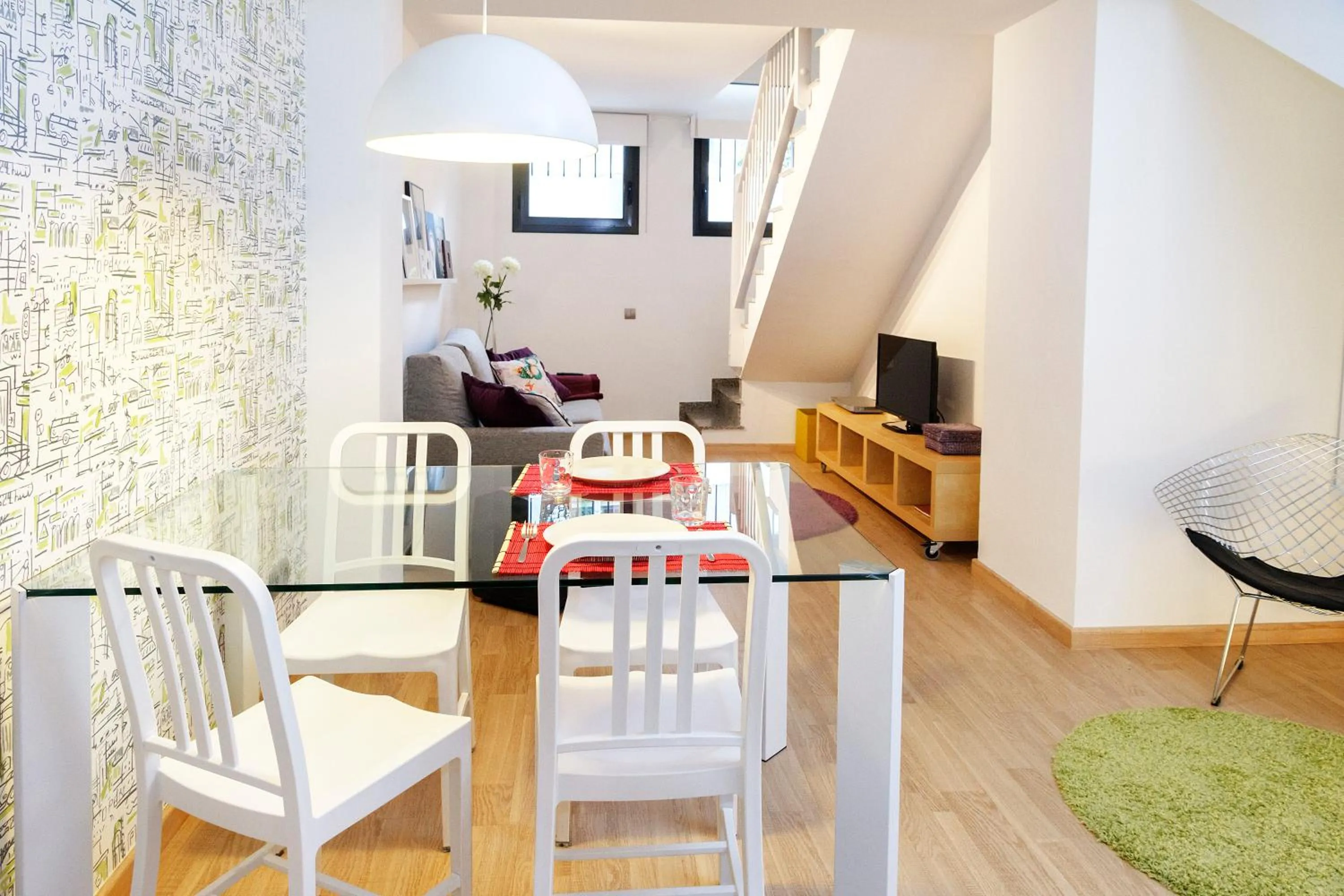 Living room in Feelathome Poblenou Beach Apartments