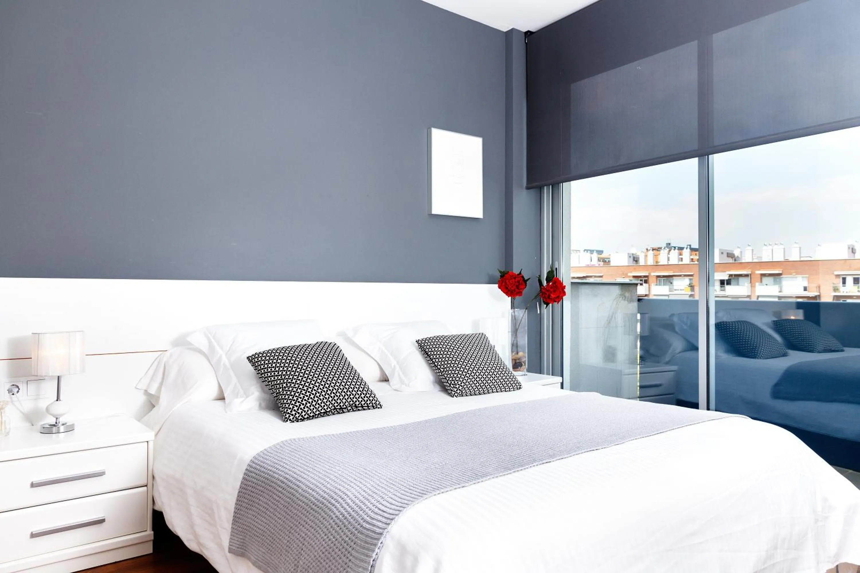 Bed in Feelathome Poblenou Beach Apartments