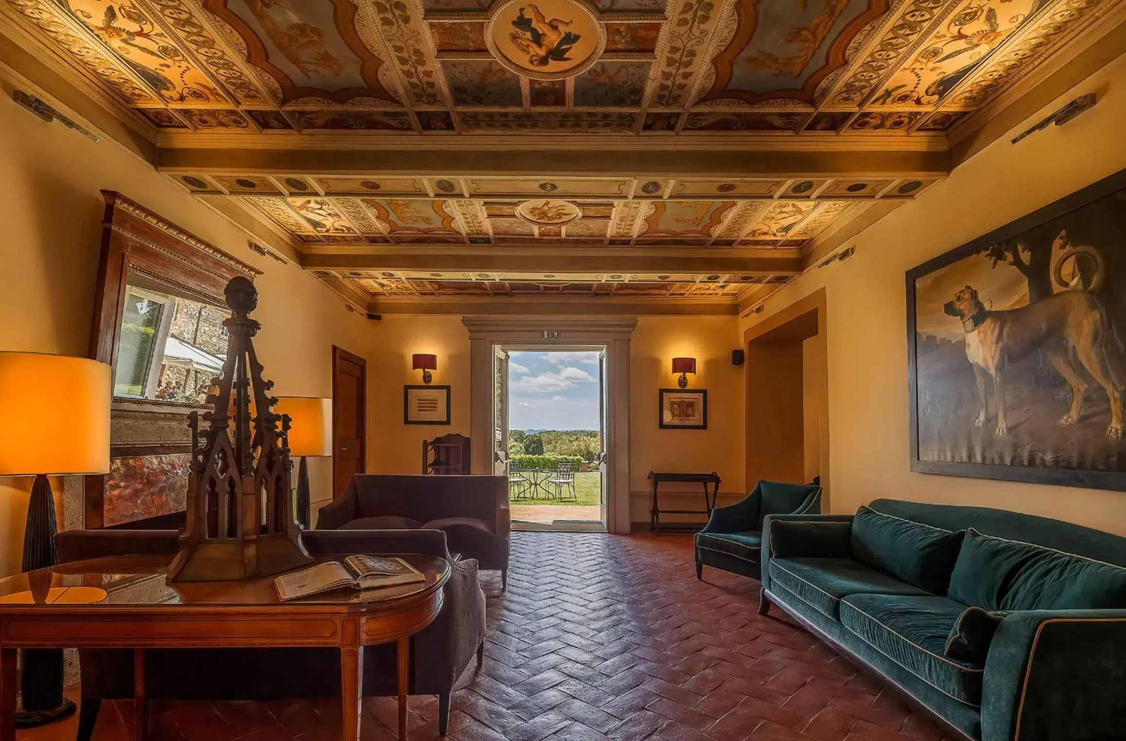 Lobby or reception in Borgo Scopeto Wine & Country Relais Lobby or reception in Borgo Scopeto Wine & Country Relais