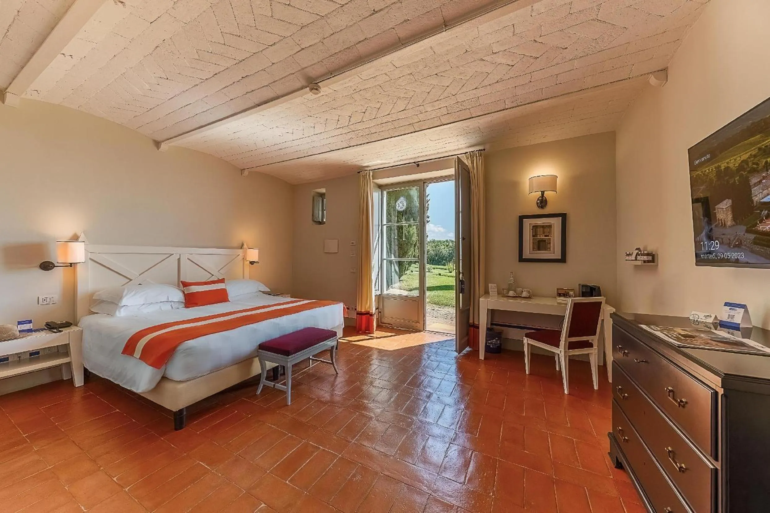Photo of the whole room, Bed in Borgo Scopeto Wine & Country Relais