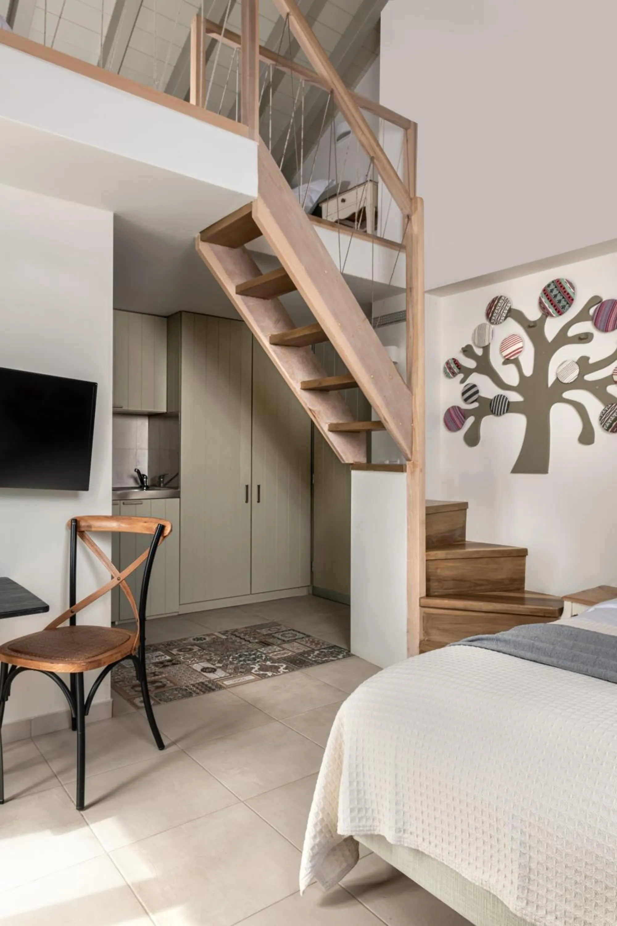 Photo of the whole room, Bed in The Olive Yard