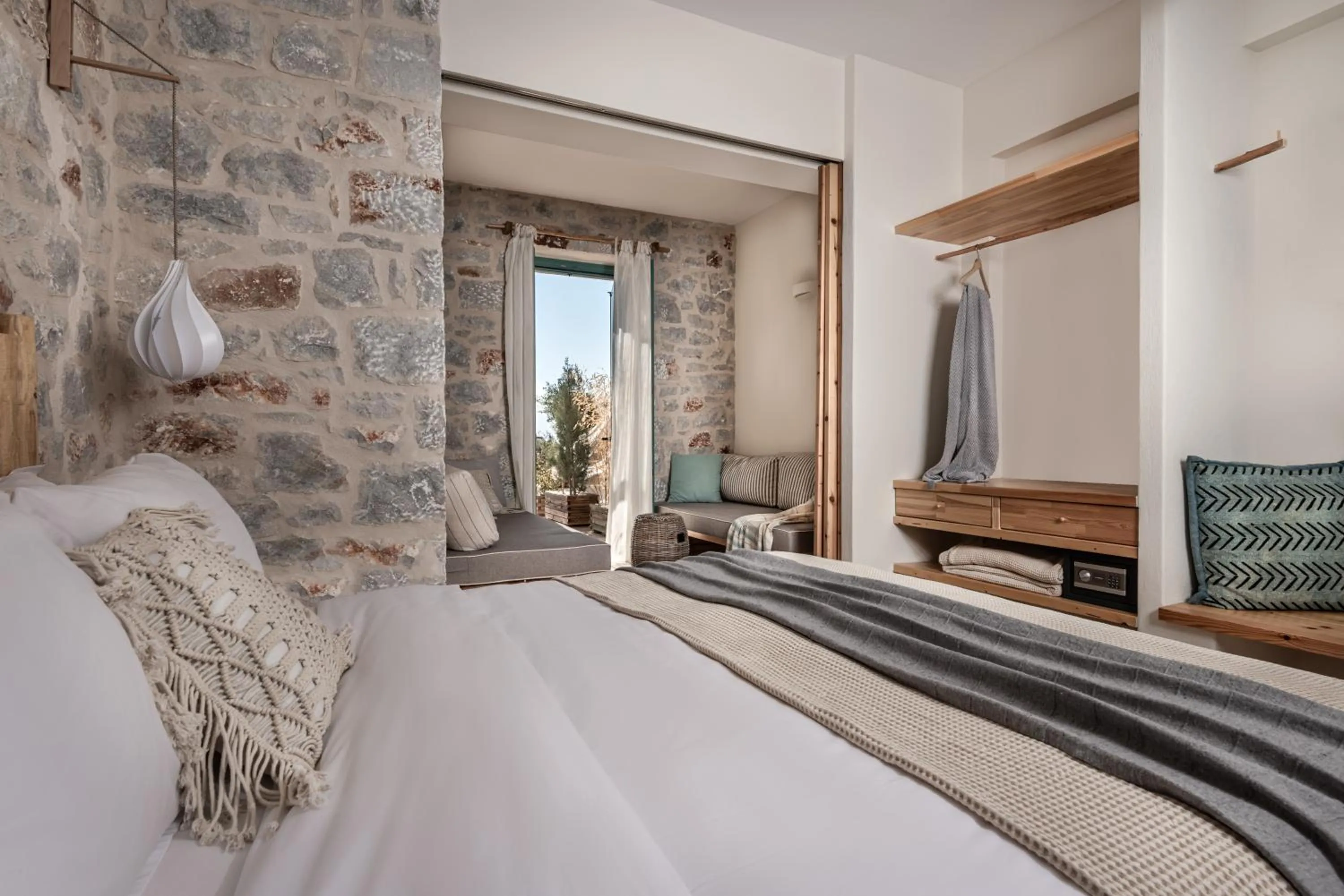 Photo of the whole room, Bed in The Olive Yard