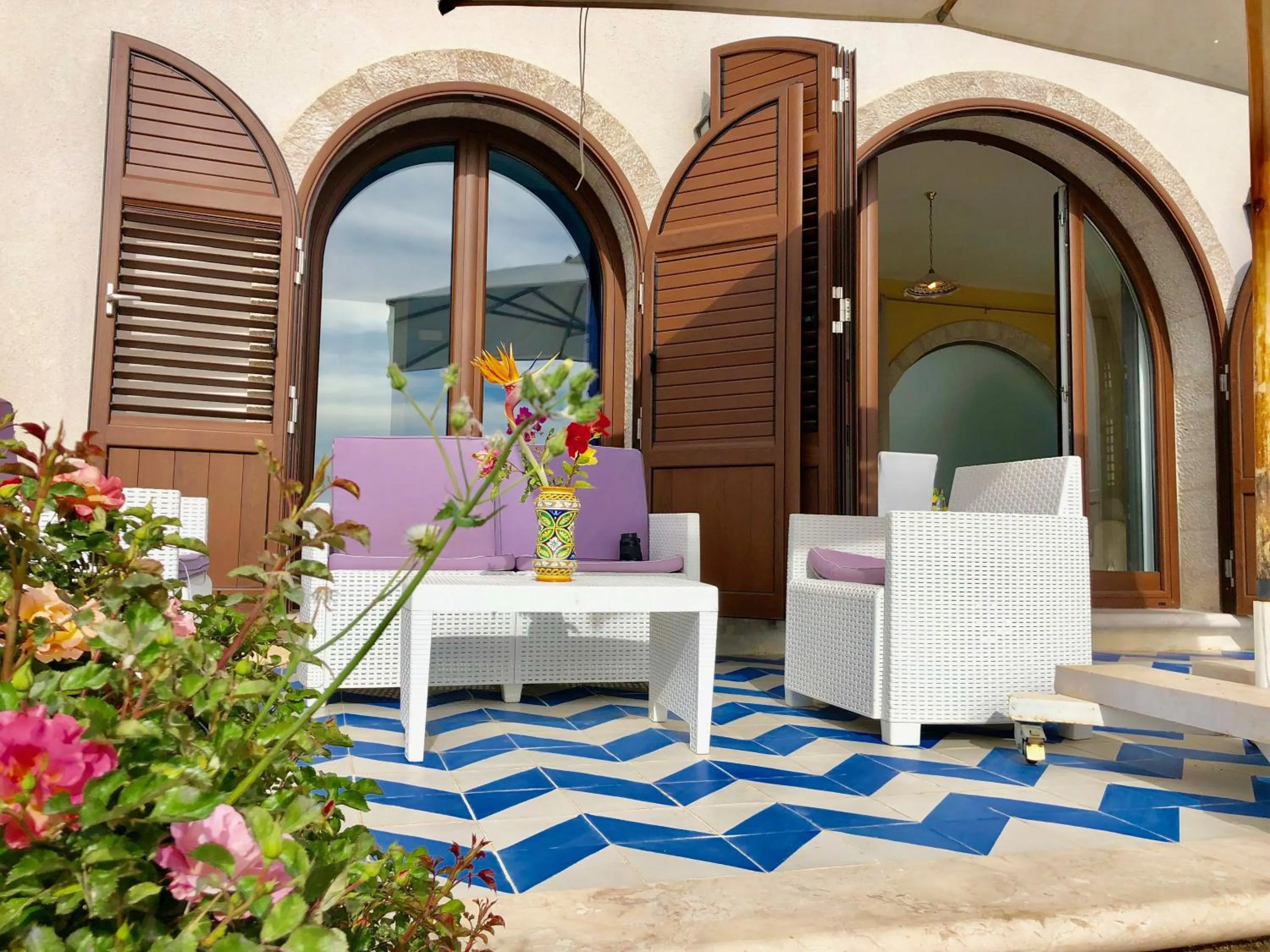 Balcony/Terrace in Villa i Giardini di Limoni by KlabHouse