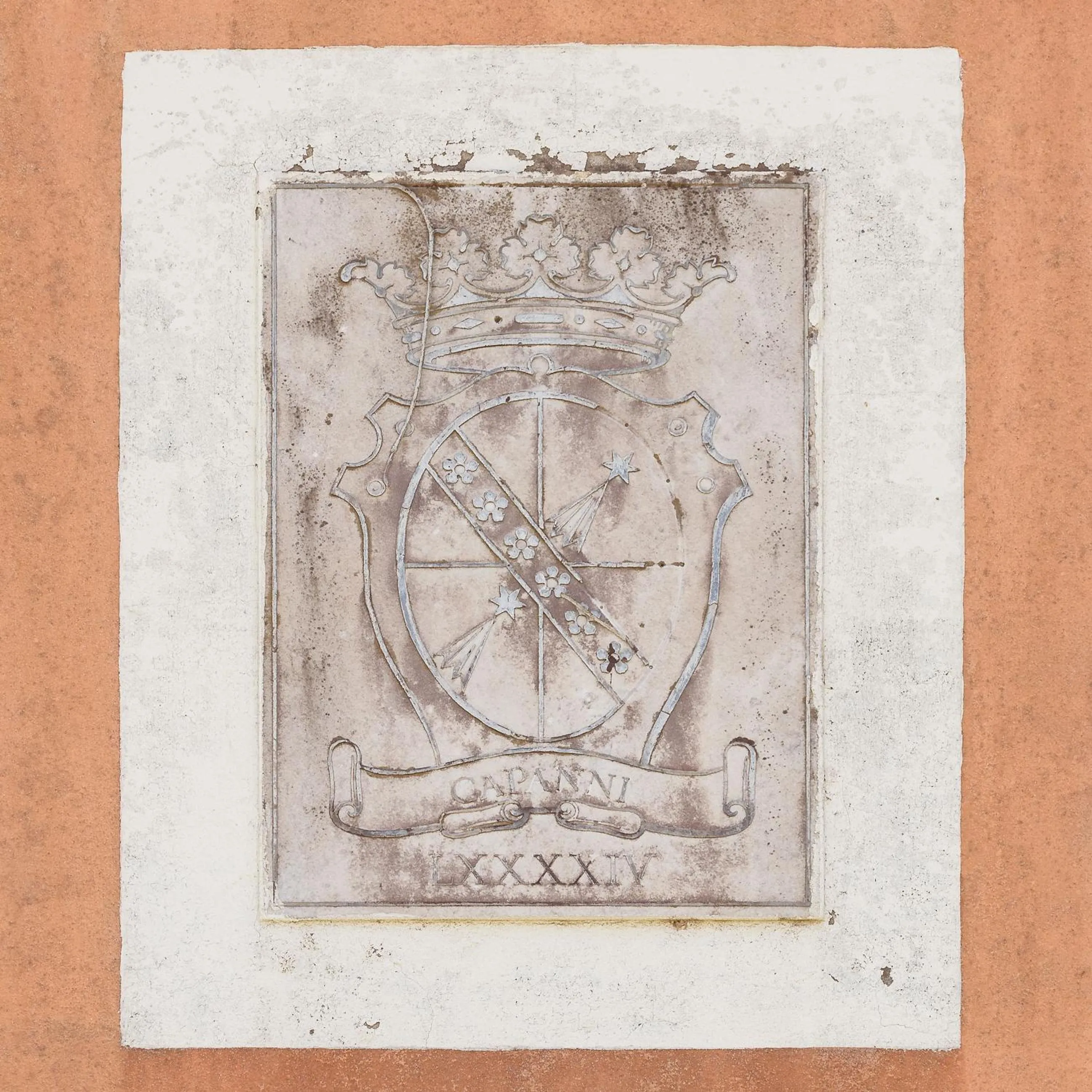 Decorative detail in Agriturismo I Portici