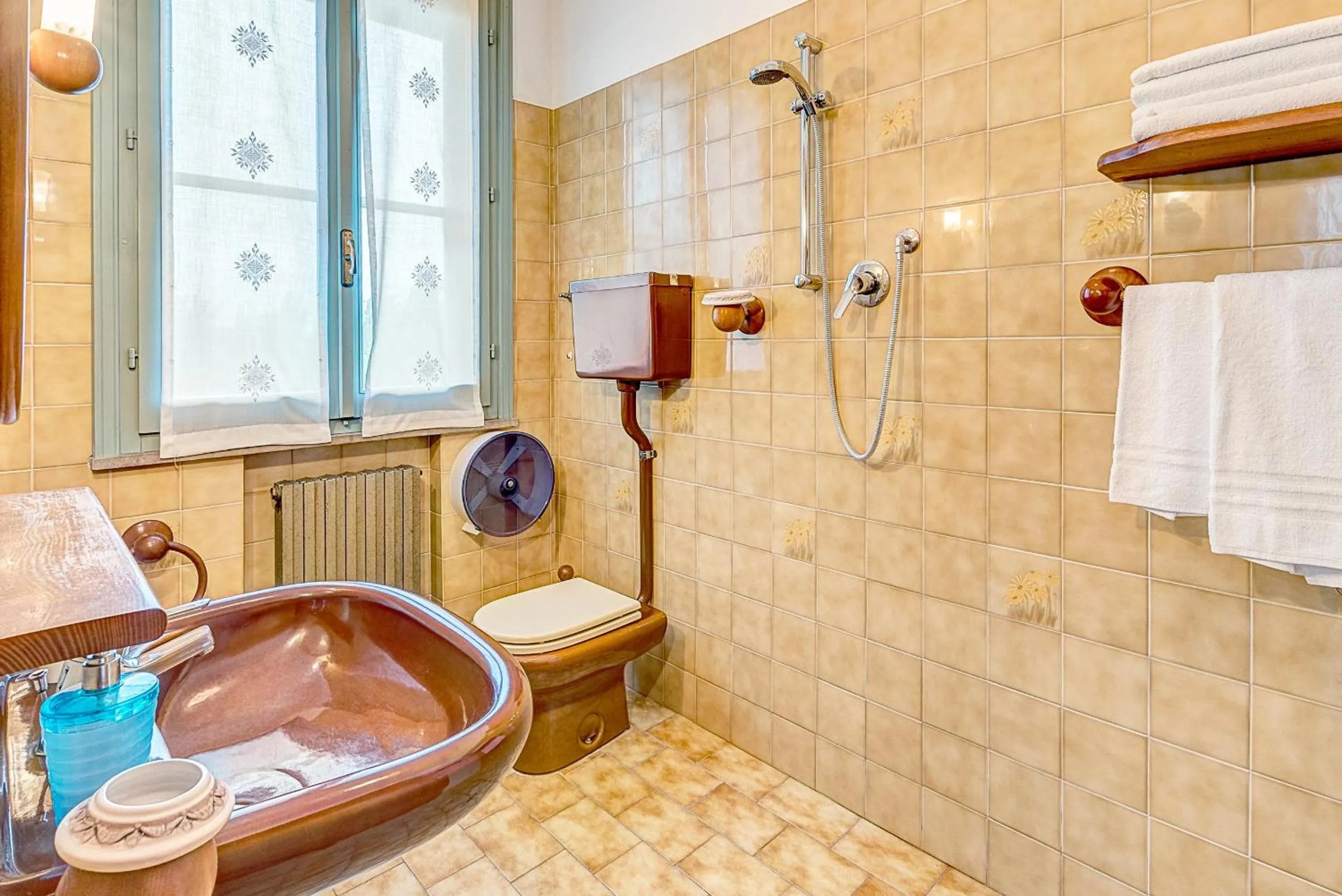 Bathroom in Agriturismo I Portici