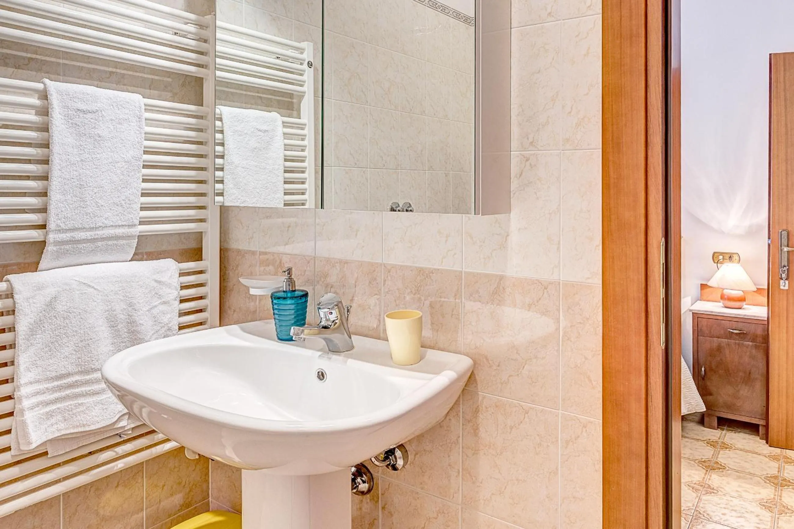 Bathroom in Agriturismo I Portici