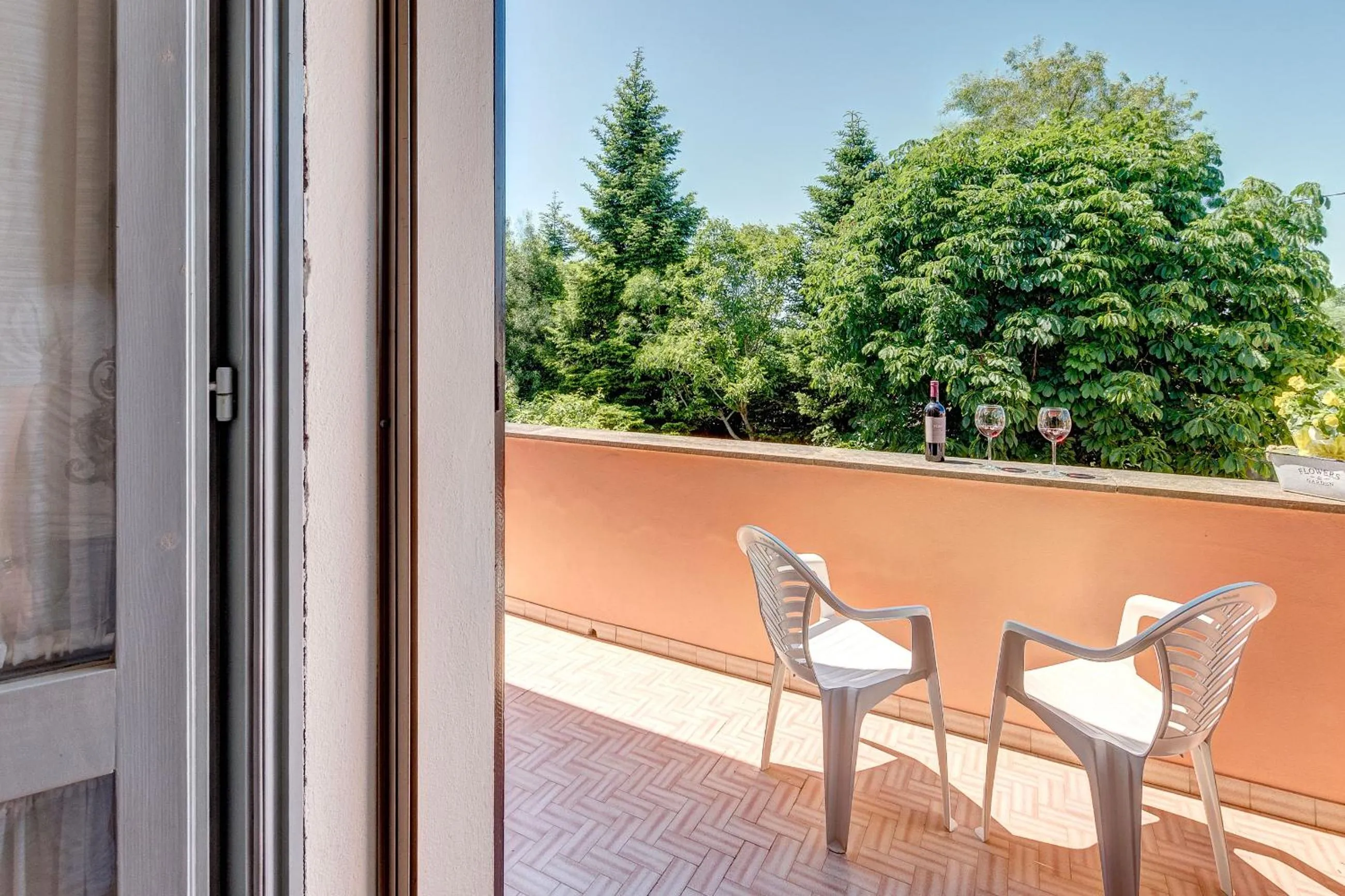 Balcony/Terrace in Agriturismo I Portici