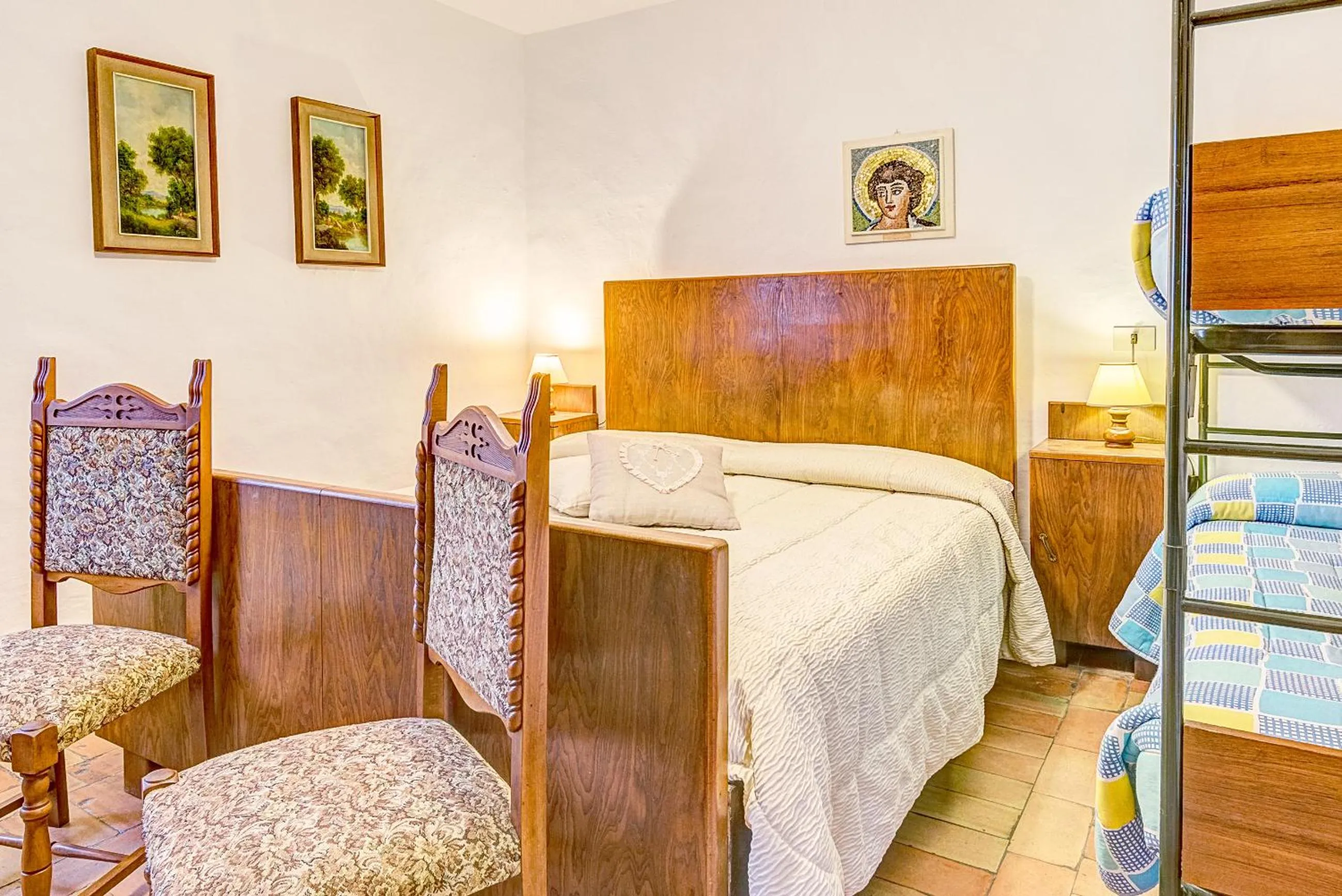 Bedroom in Agriturismo I Portici