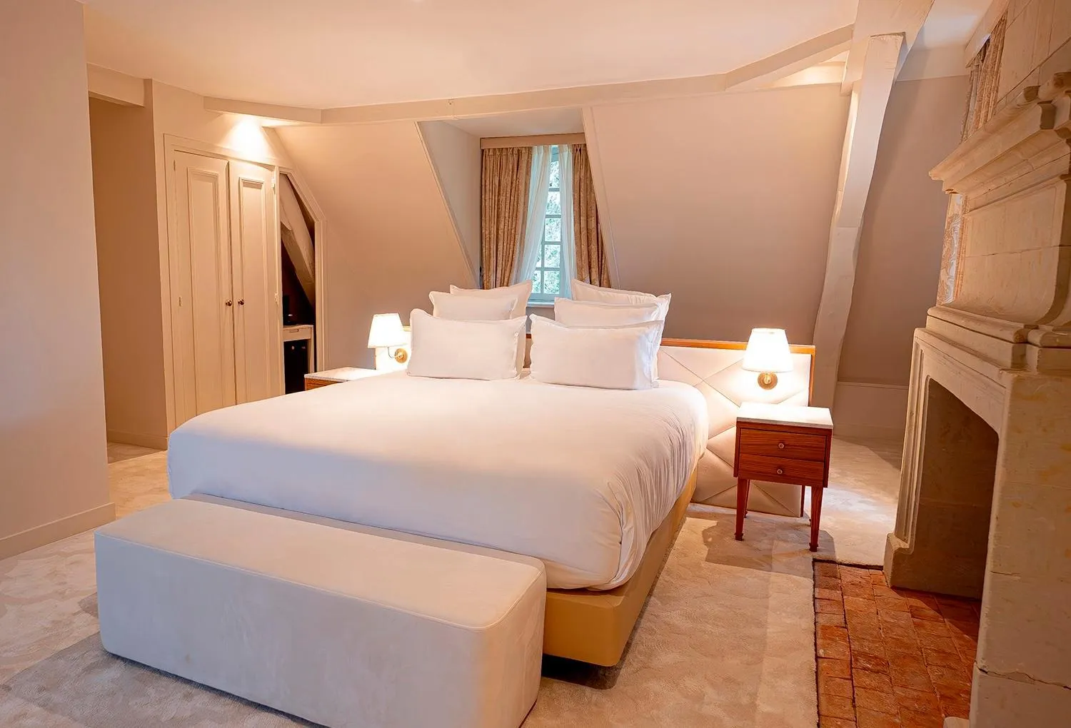 Bed in Château De Noirieux