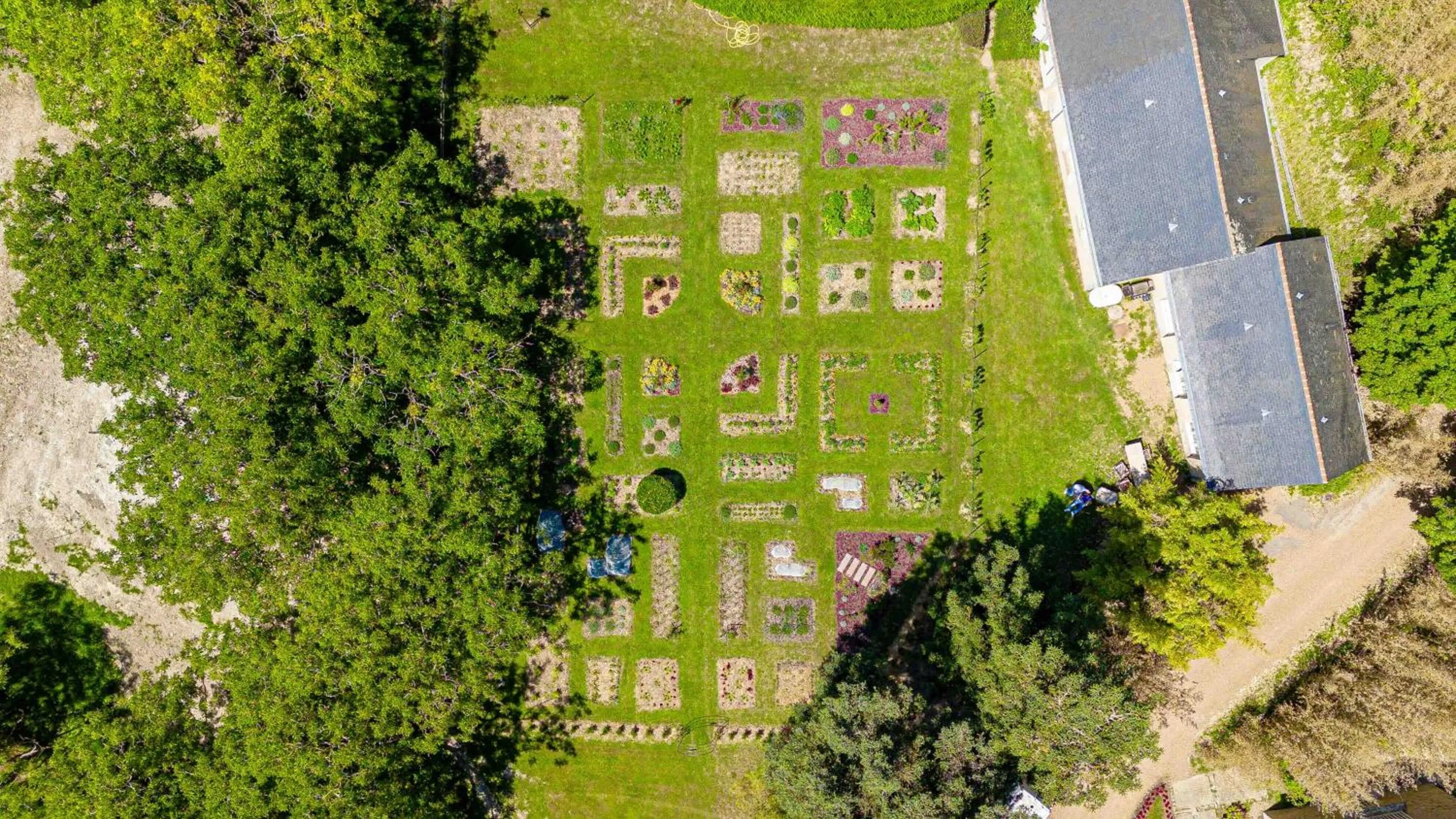 Garden in Château De Noirieux