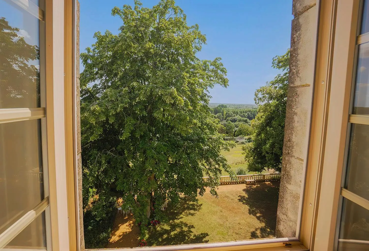 Garden in Château De Noirieux