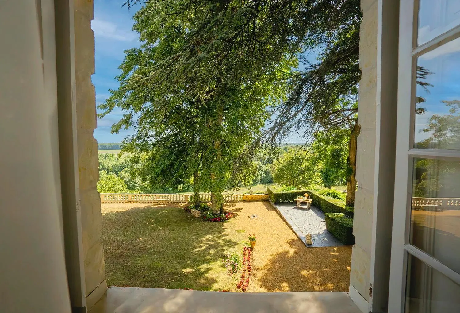 Garden in Château De Noirieux