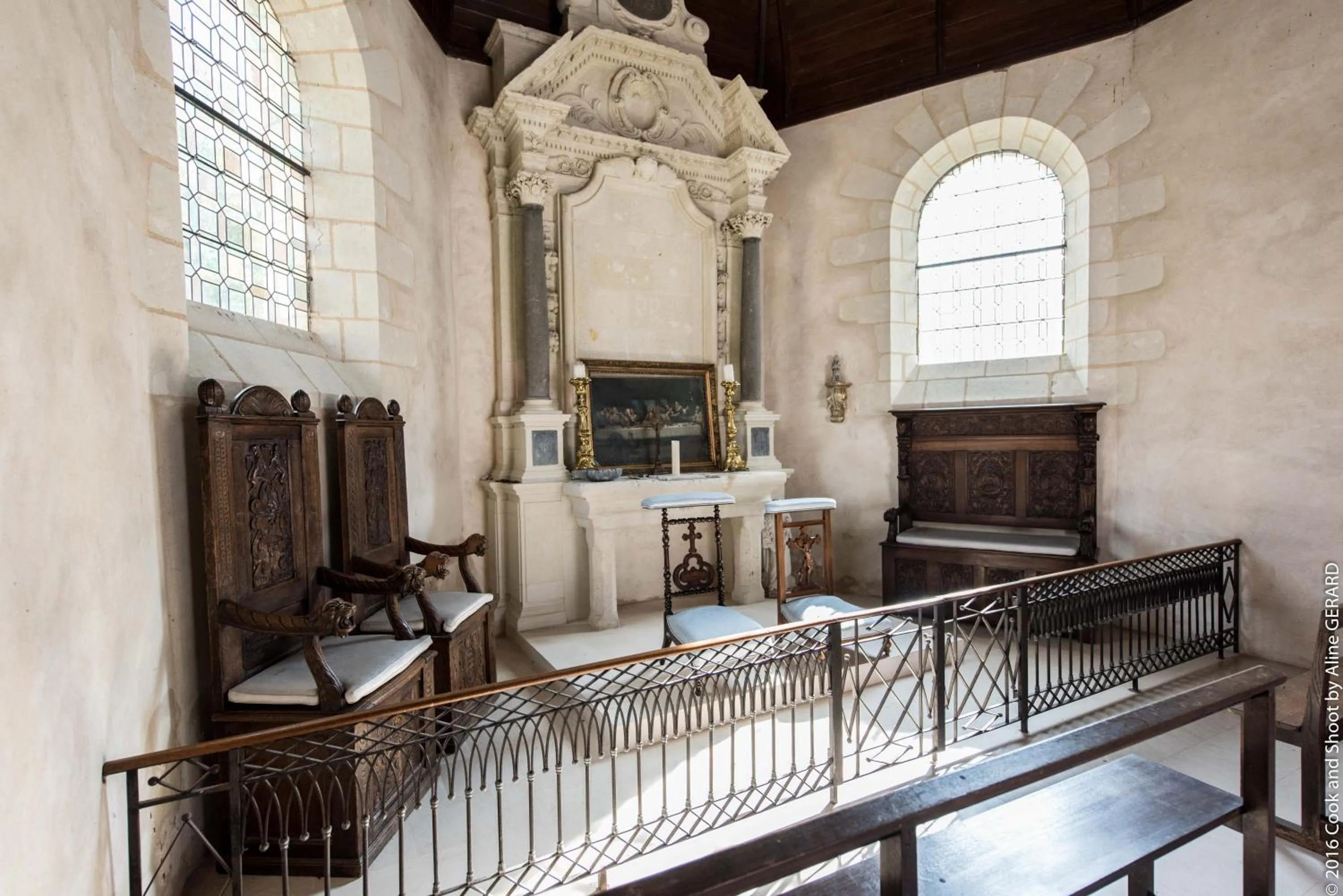 Area and facilities in Château De Noirieux