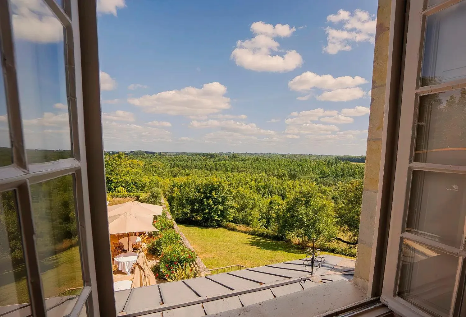 View (from property/room) in Château De Noirieux