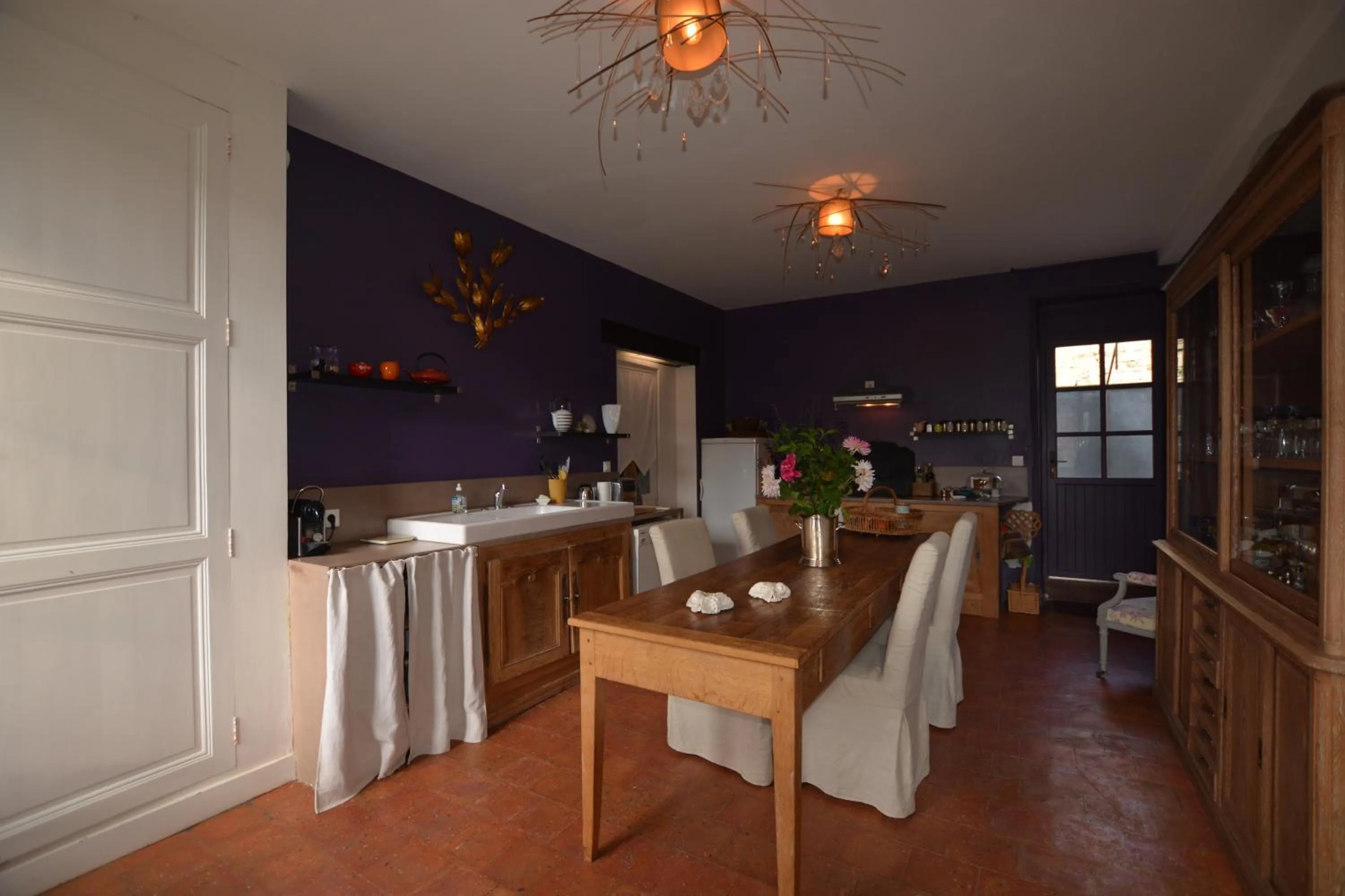 Dining area in La Pénesais