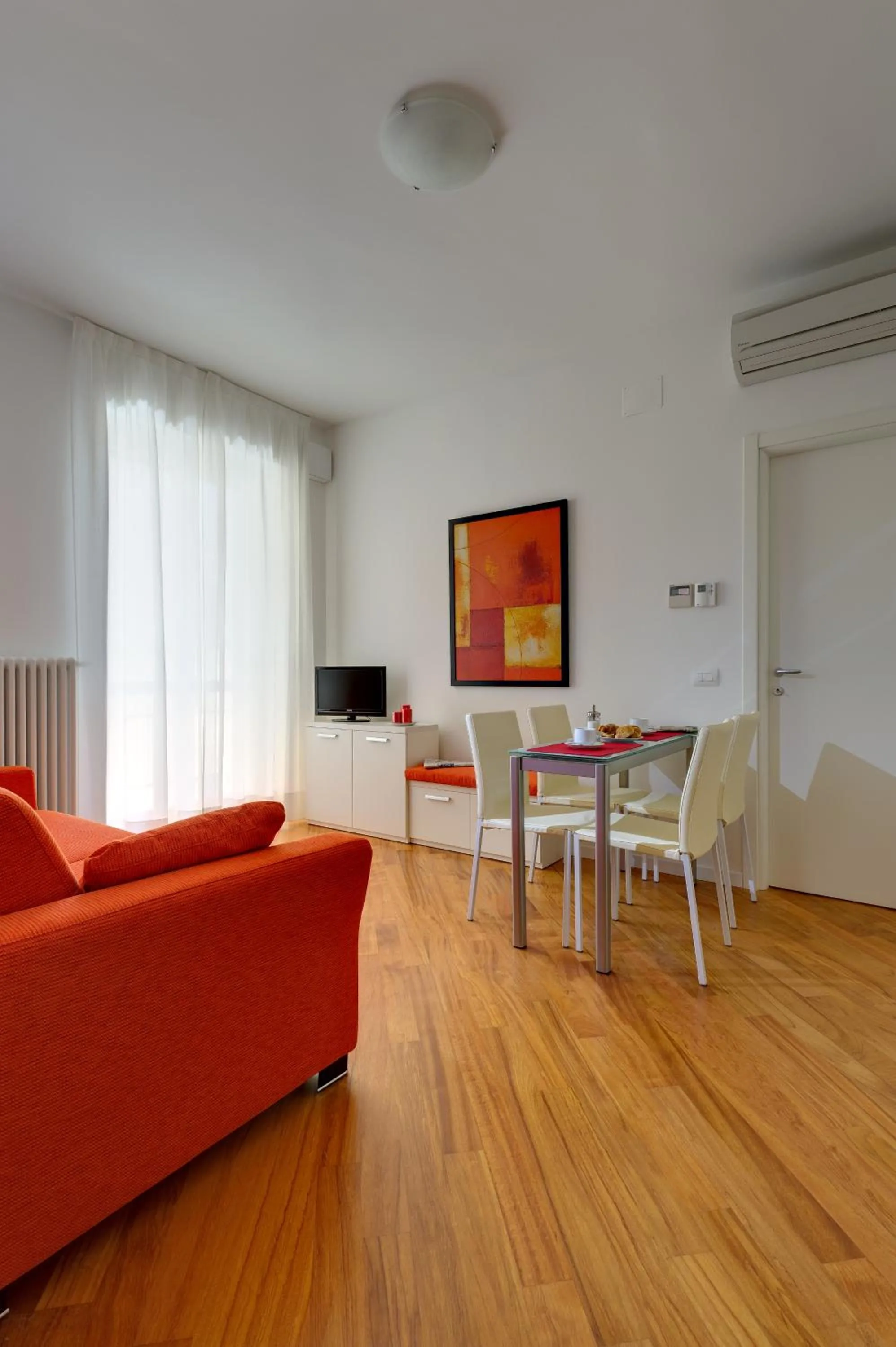 Dining area in My House Apartments