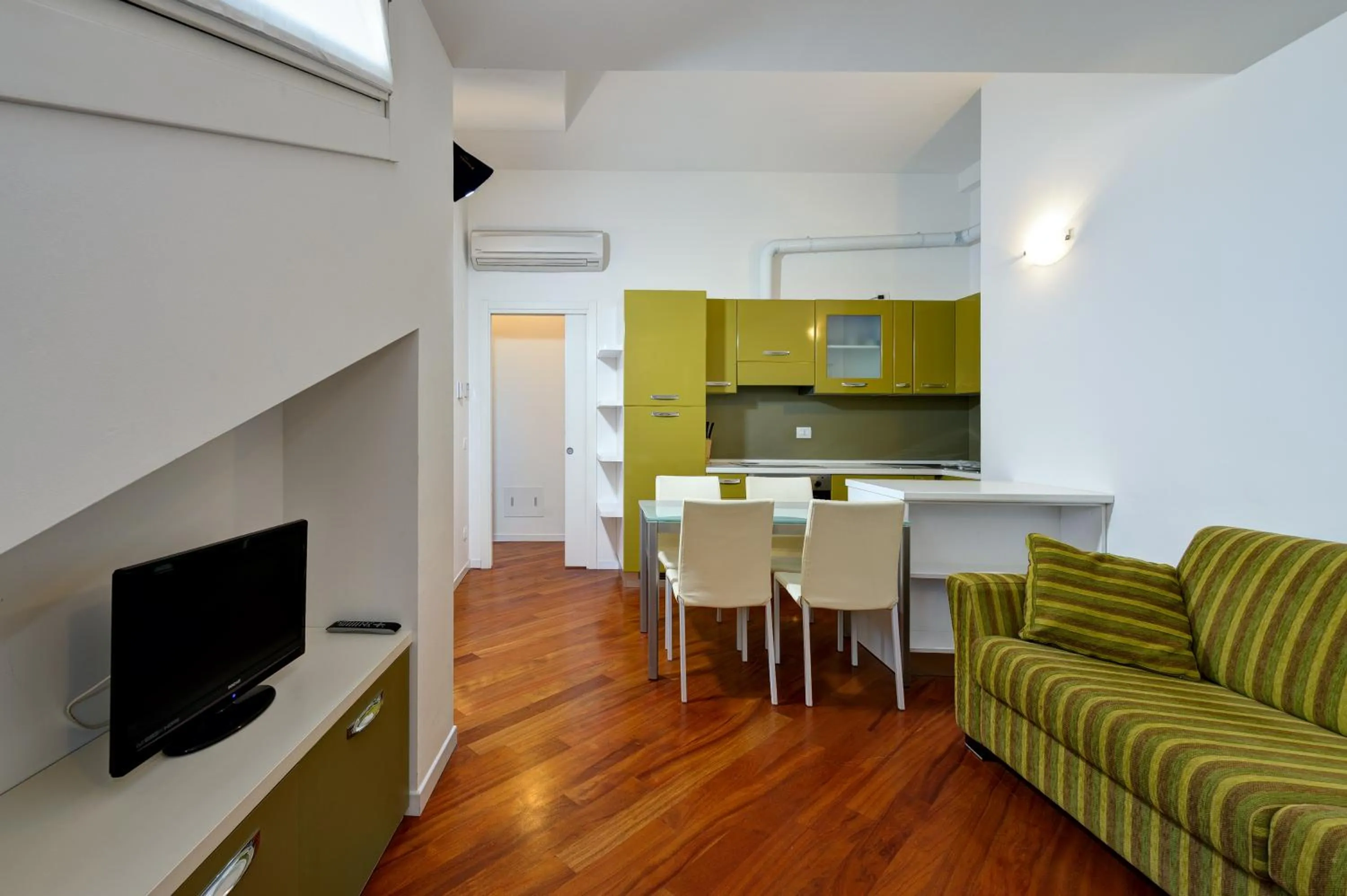 Communal lounge/ TV room in My House Apartments