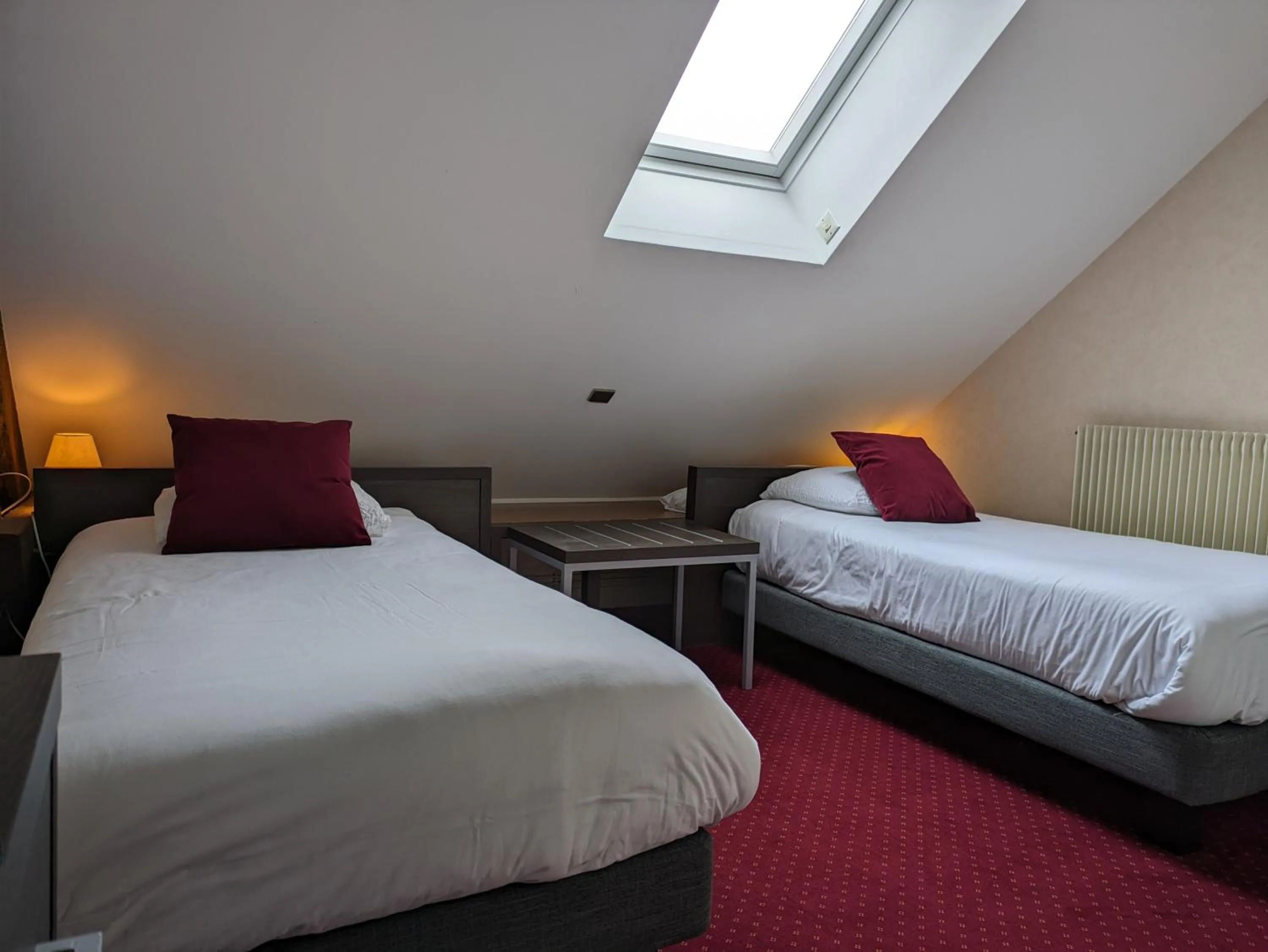 Bedroom, Bed in Logis Hôtel Le Saint Florent