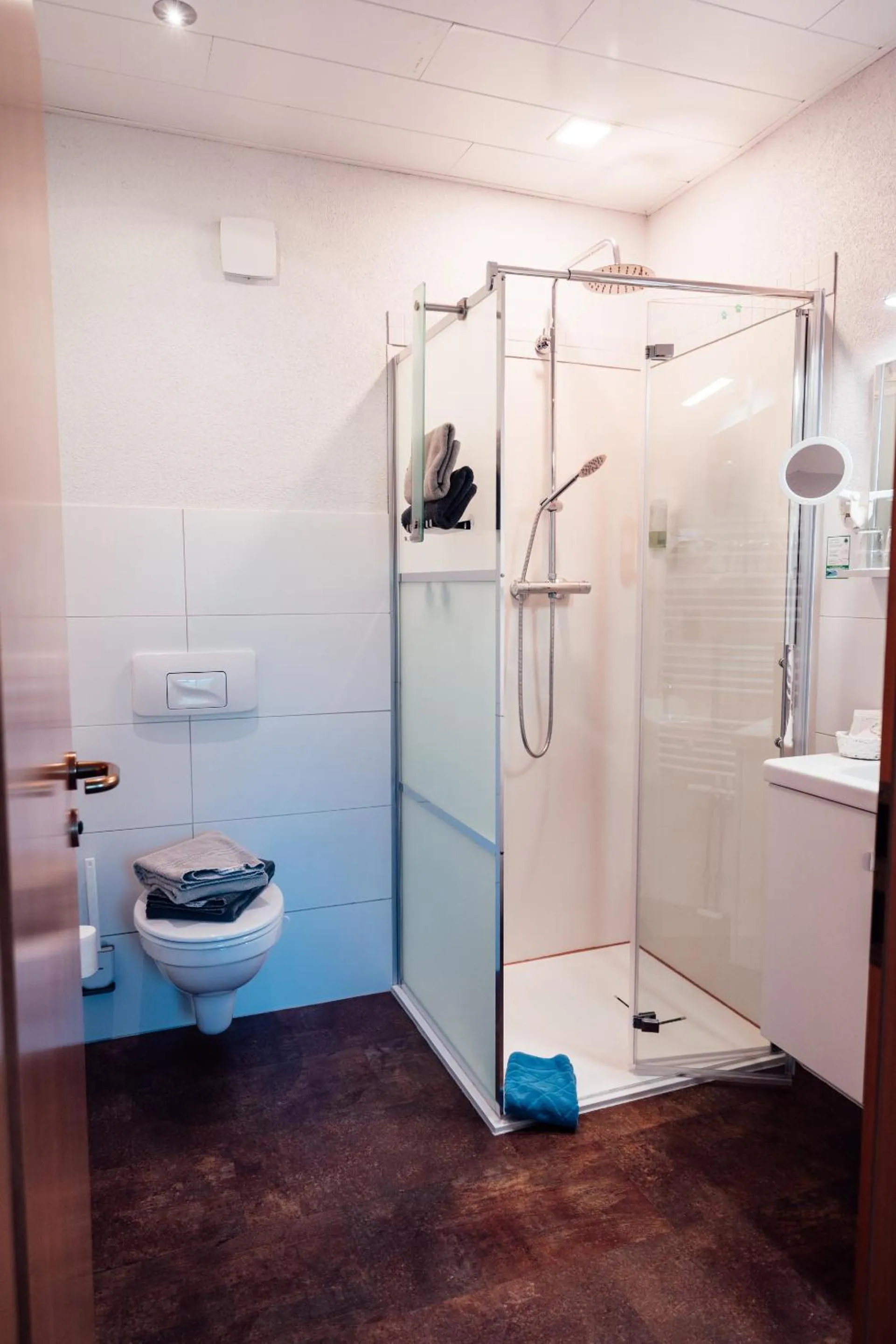 Bathroom in Landhauspension Rank