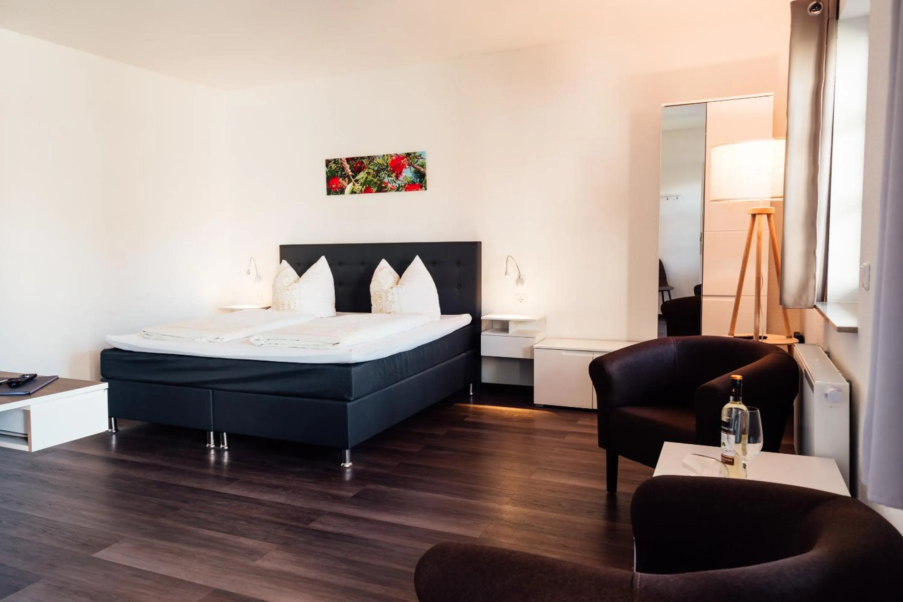 Bedroom, Bed in Landhauspension Rank