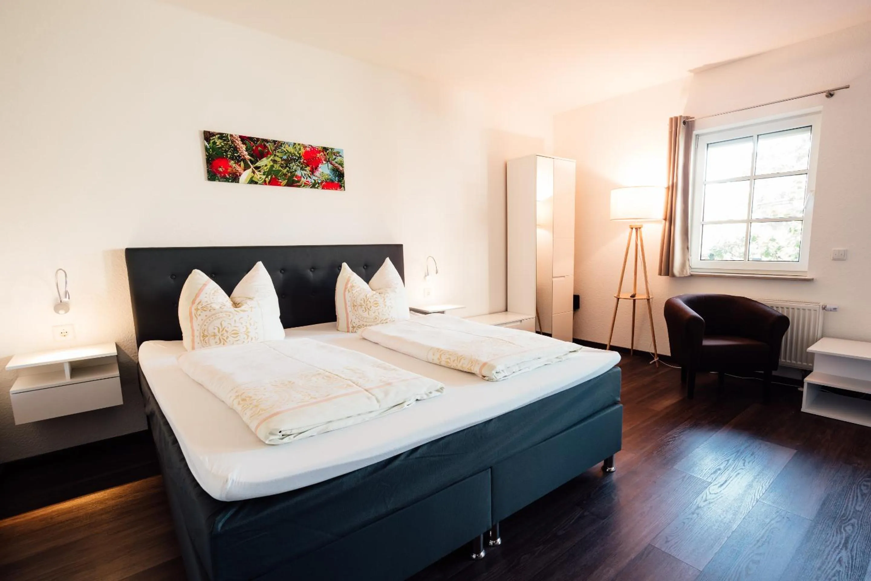 Bedroom, Bed in Landhauspension Rank